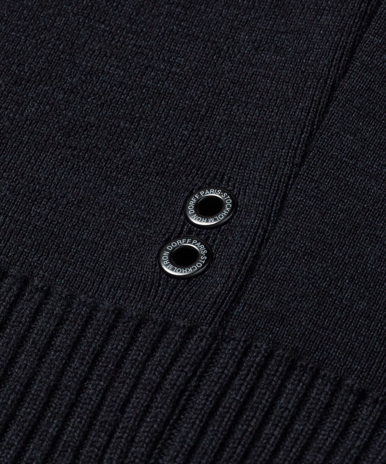 Army Merino Wool Sweater: Navy - Image 6