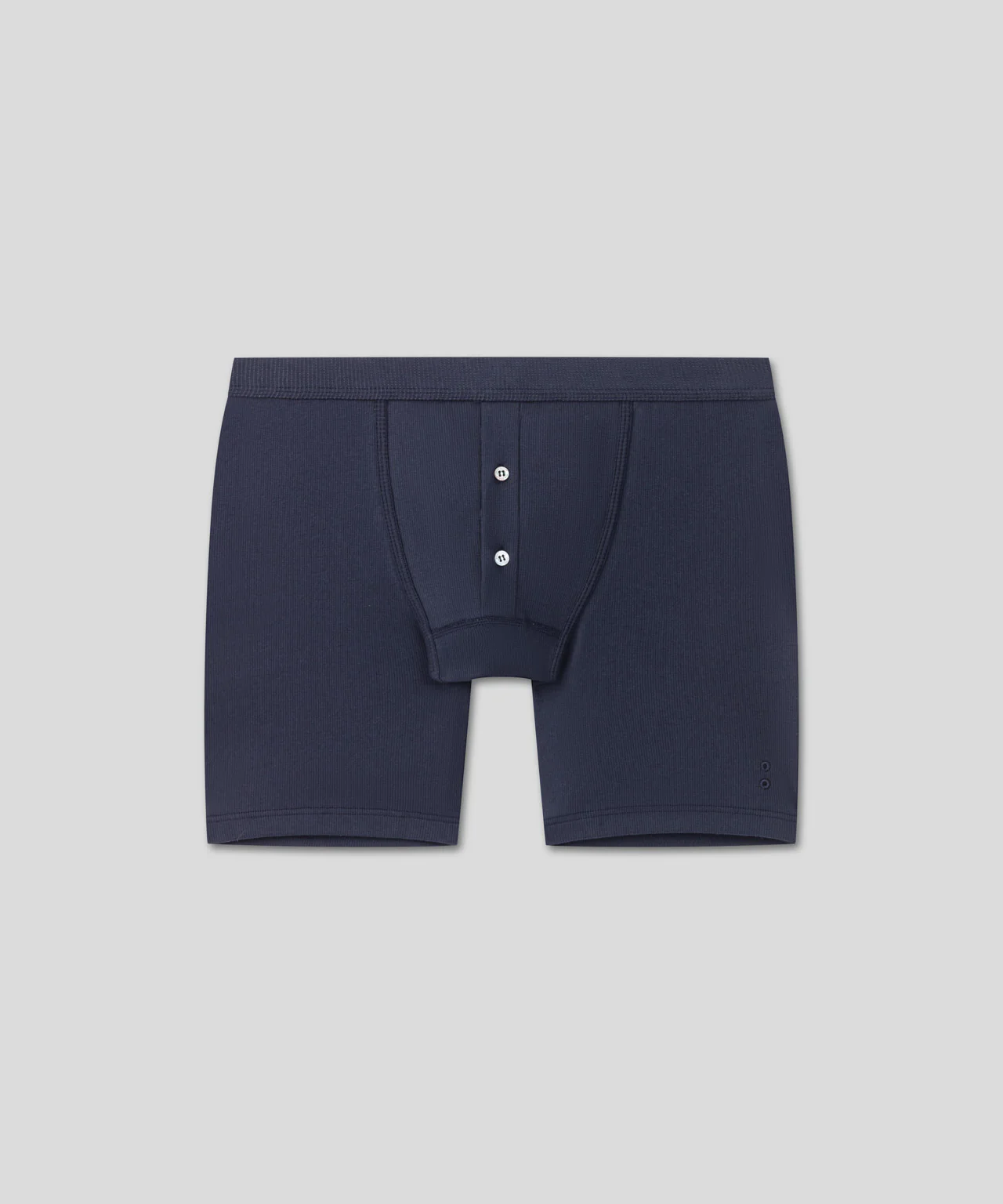 Army Ribbed Night Shorts: Navy - Image 4