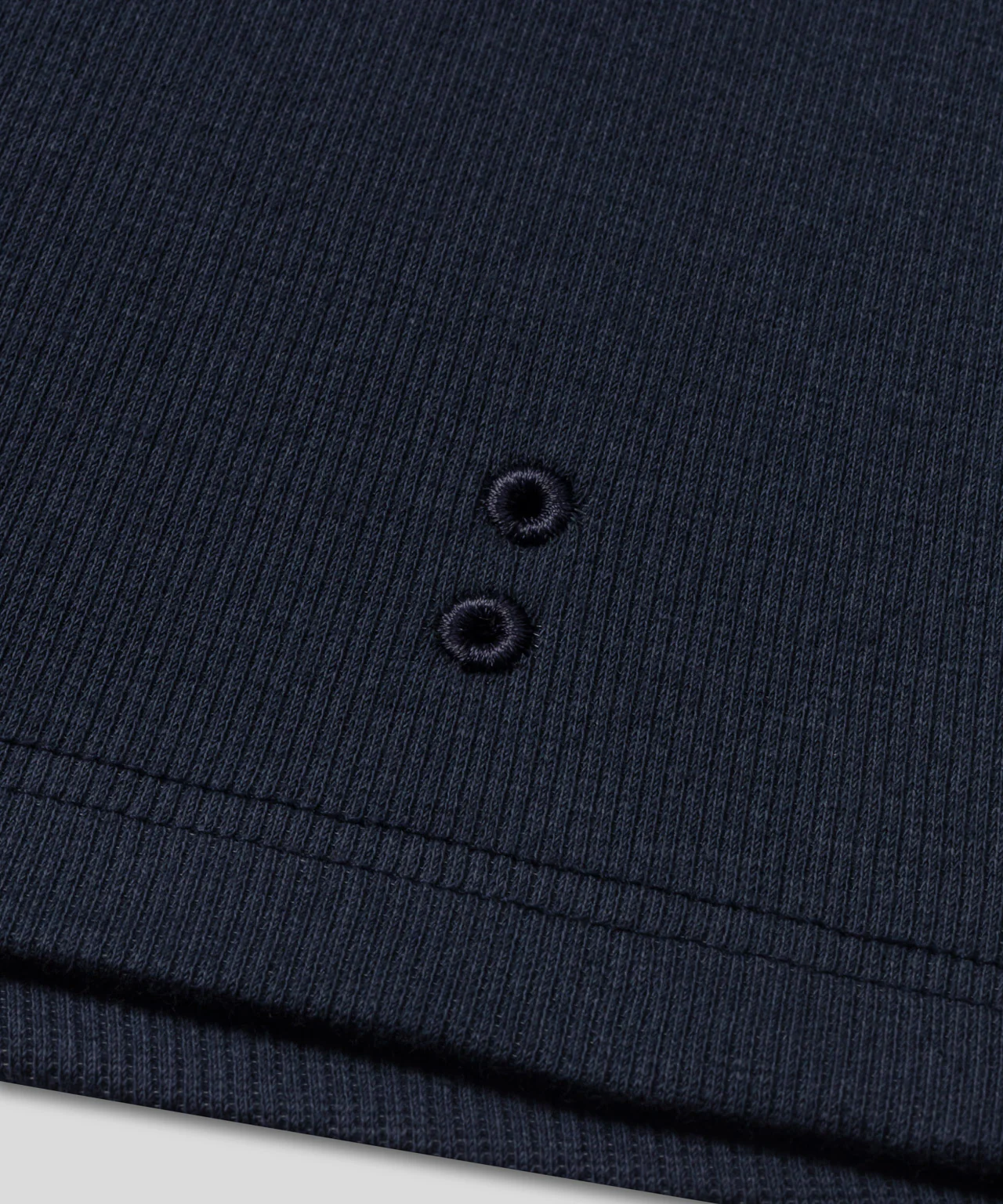 Army Ribbed Night Shorts: Navy - Image 6