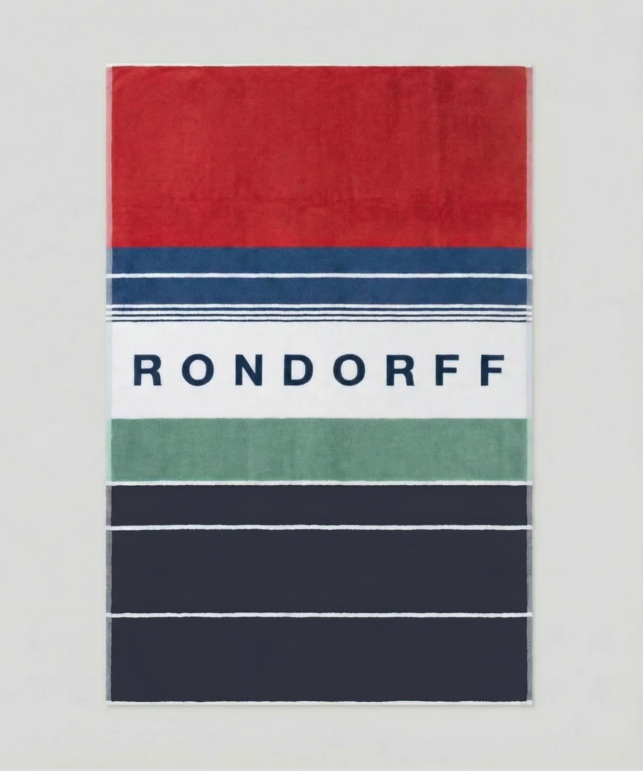 Beach Towel "RON DORFF": Shocking Red