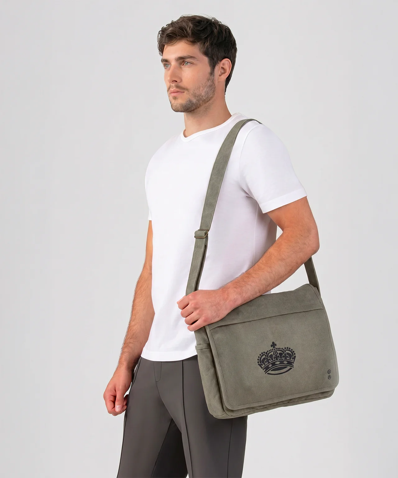 Bourbon Bag: Army Green - Image 3