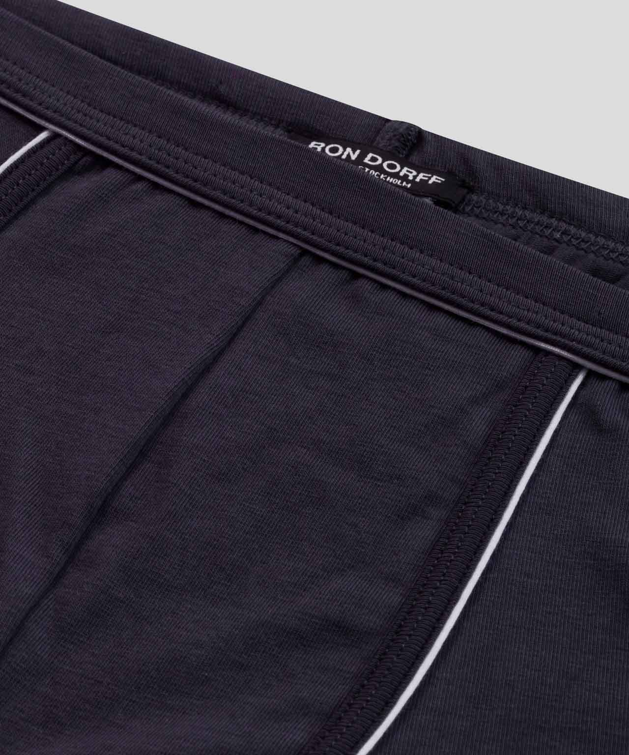 Boxer Briefs w. Piping: Navy - Image 4