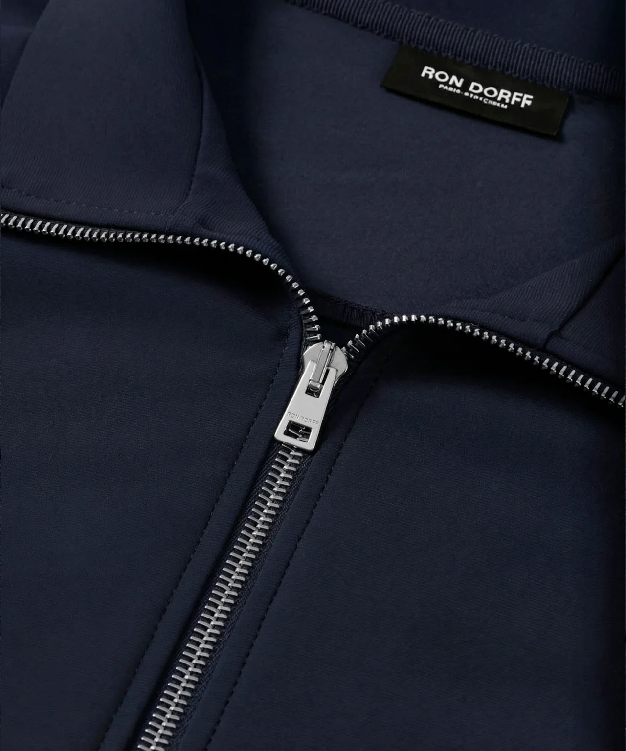 City Jacket w. Piping: Navy - Image 4
