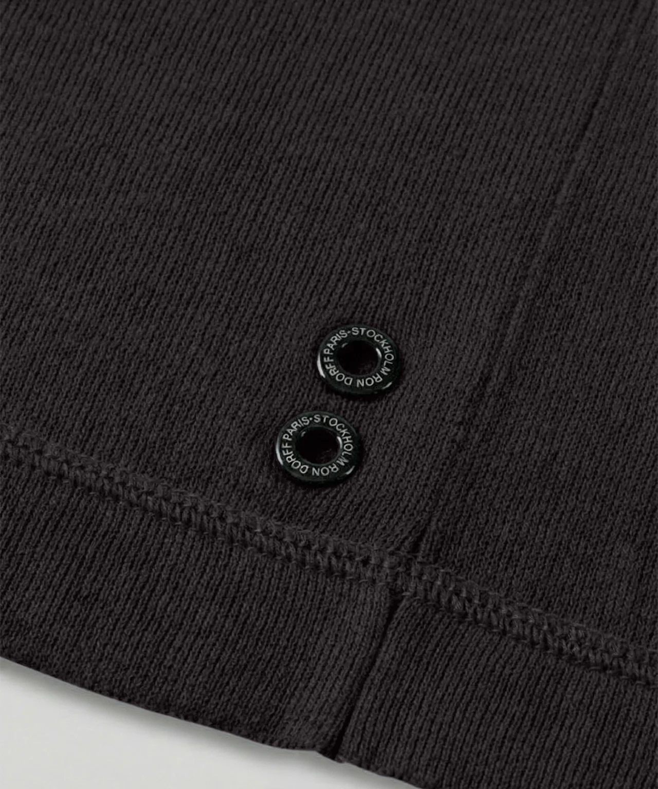 Cotton-Linen Polo: Espresso - Image 5