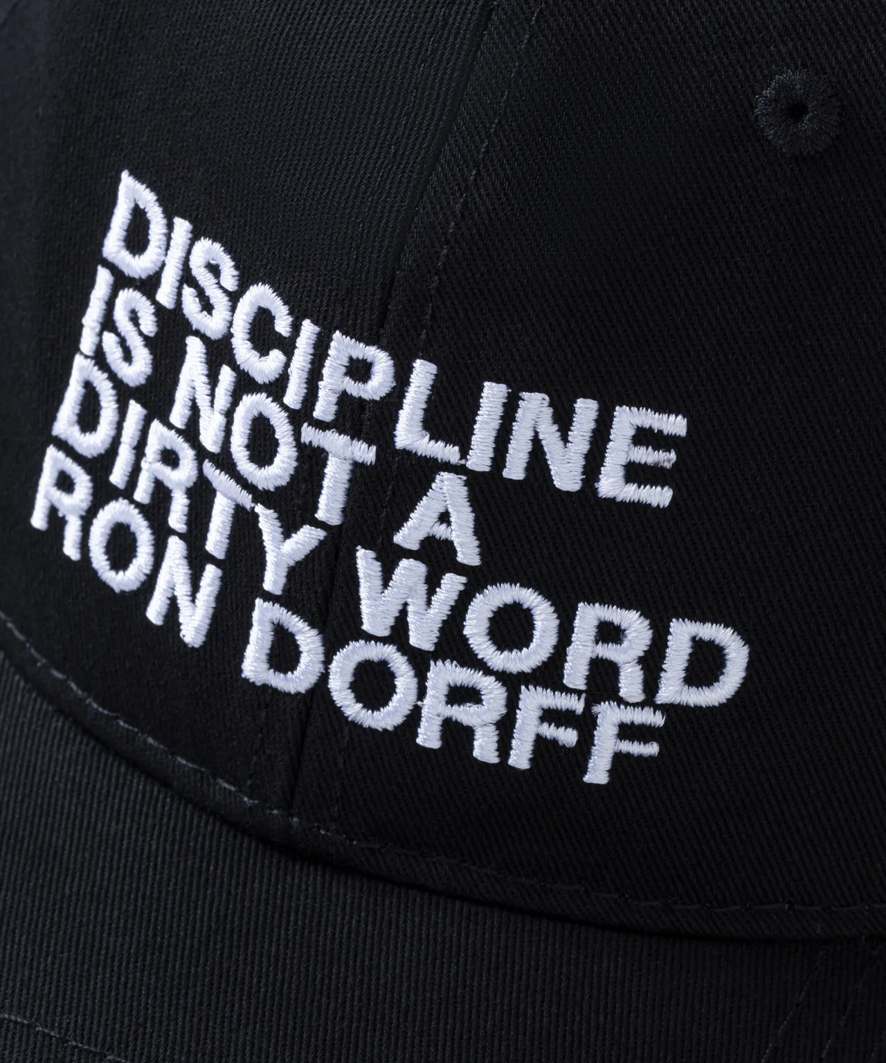 Coach Cap DISCIPLINE: Black - Image 4