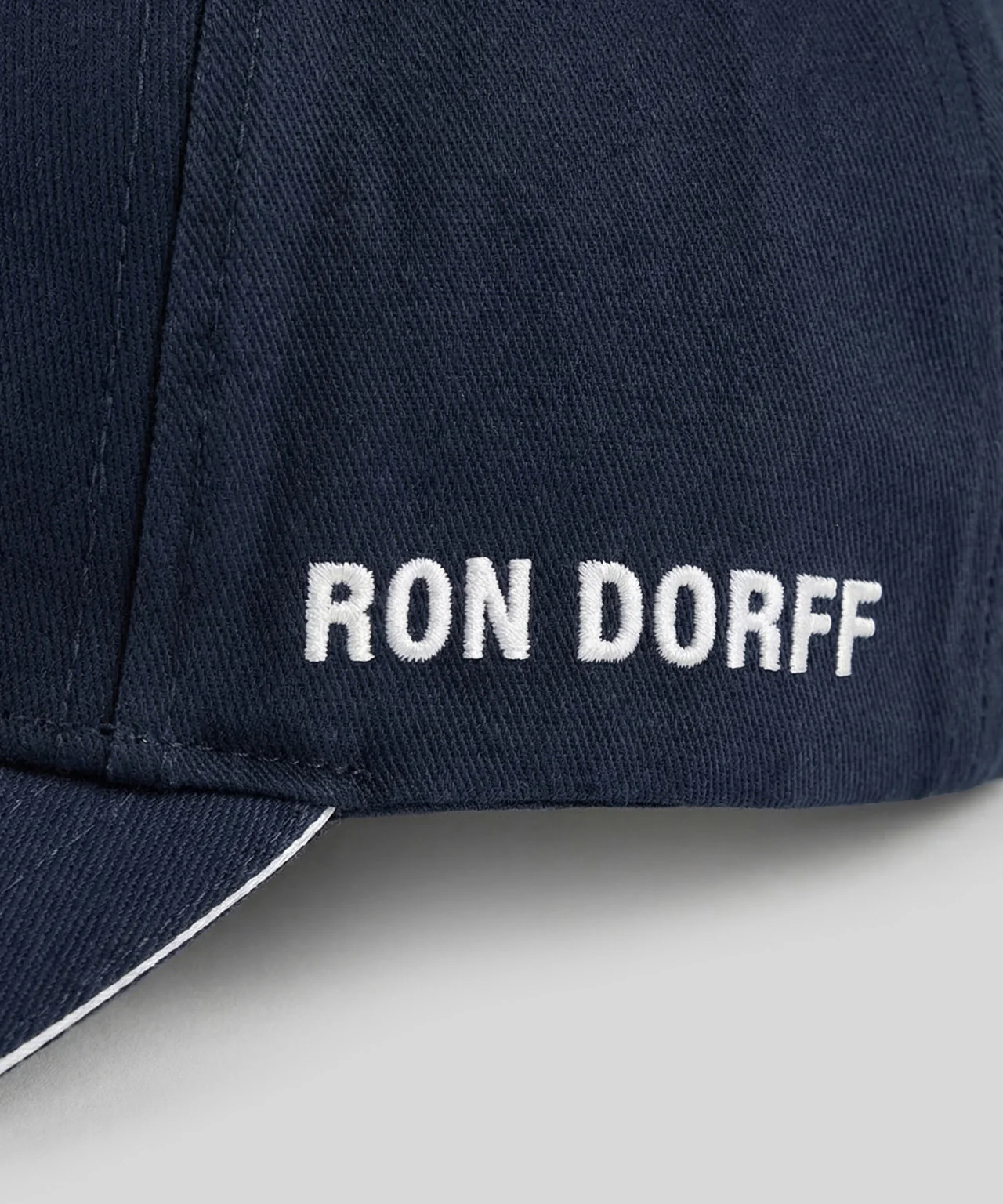 Coach Cap w. Piping: Navy - Image 3