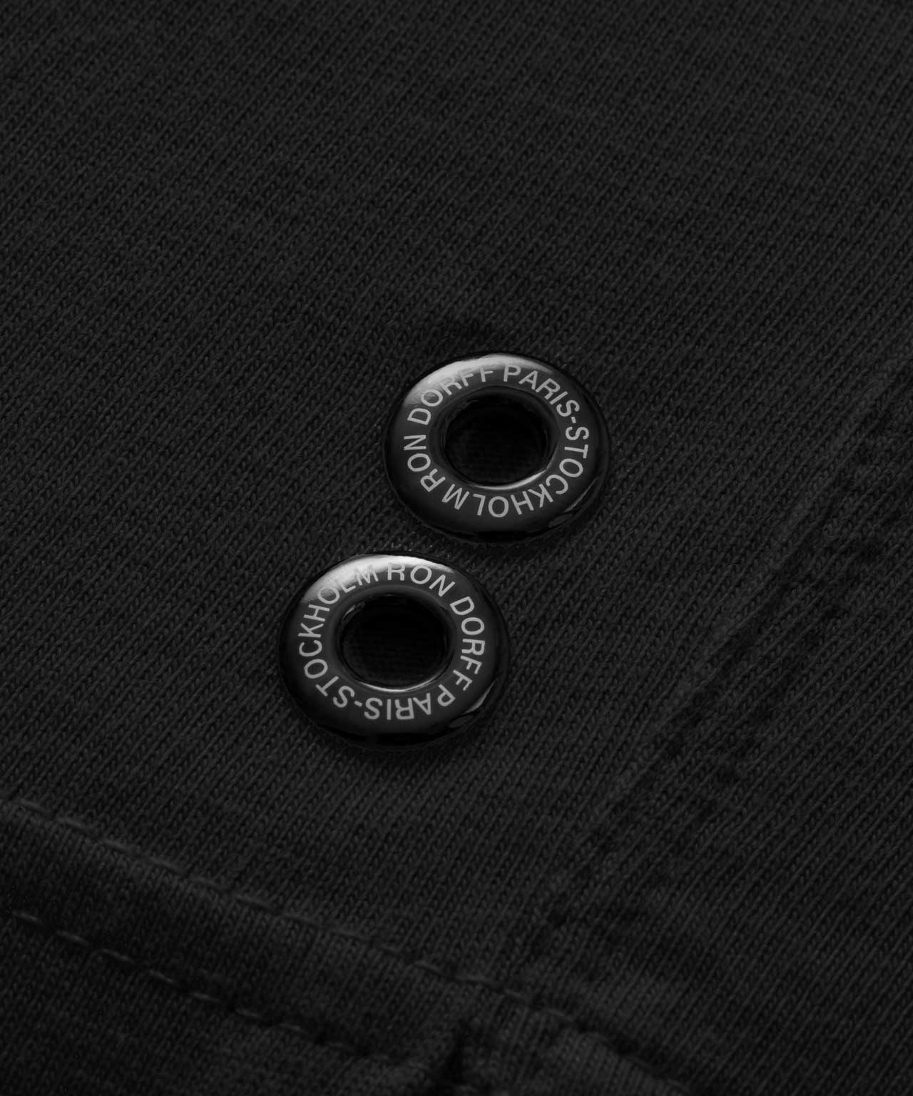 Cotton-Modal Home Shorts: Black - Image 5