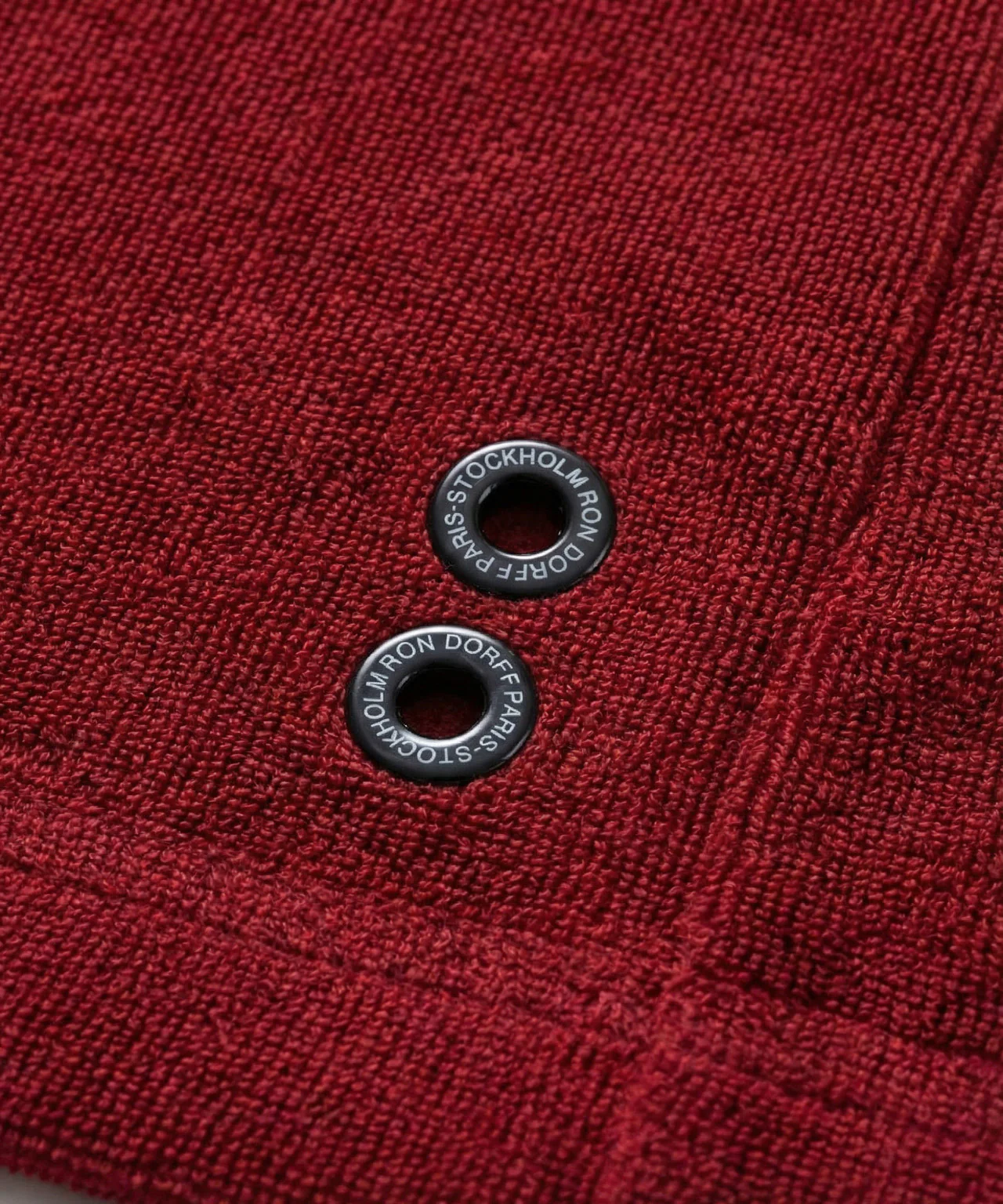 Cotton-Terry Tank Top: Red - Image 5
