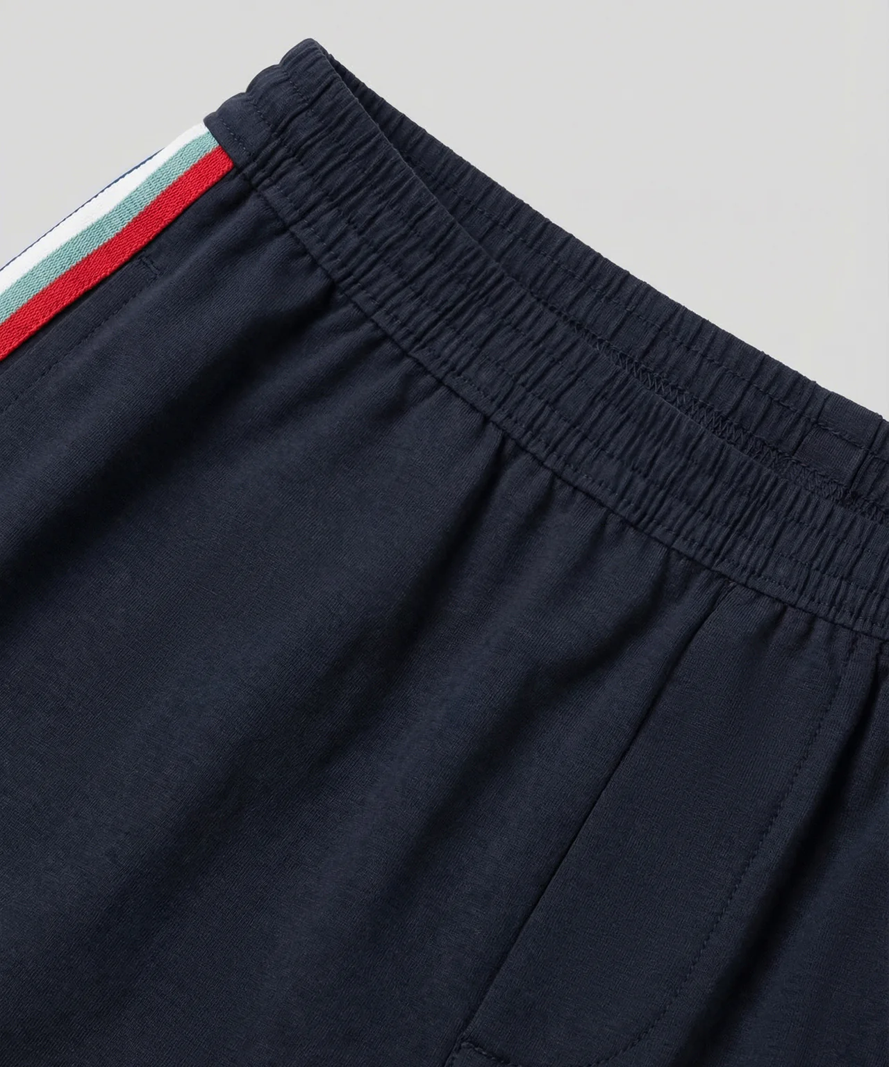 Exerciser Shorts w. Side Stripes: Navy - Image 5