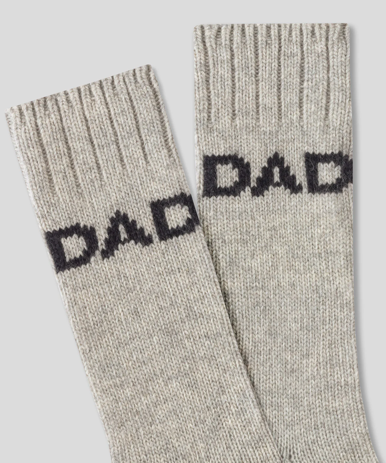 Fjällsocks "DAD": Beige Melange - Image 2