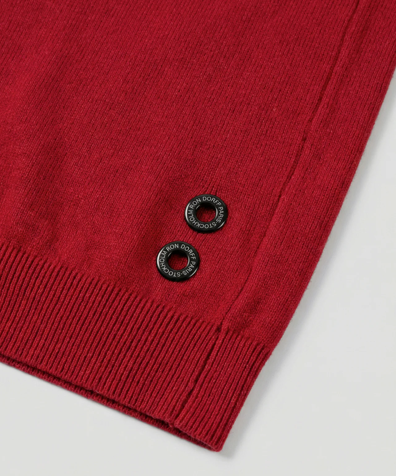 Knitted T-Shirt: Red - Image 5