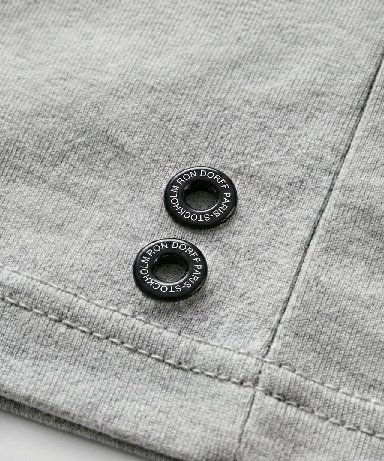 Light Organic Cotton Sweatshirt: Grey Melange - Image 4