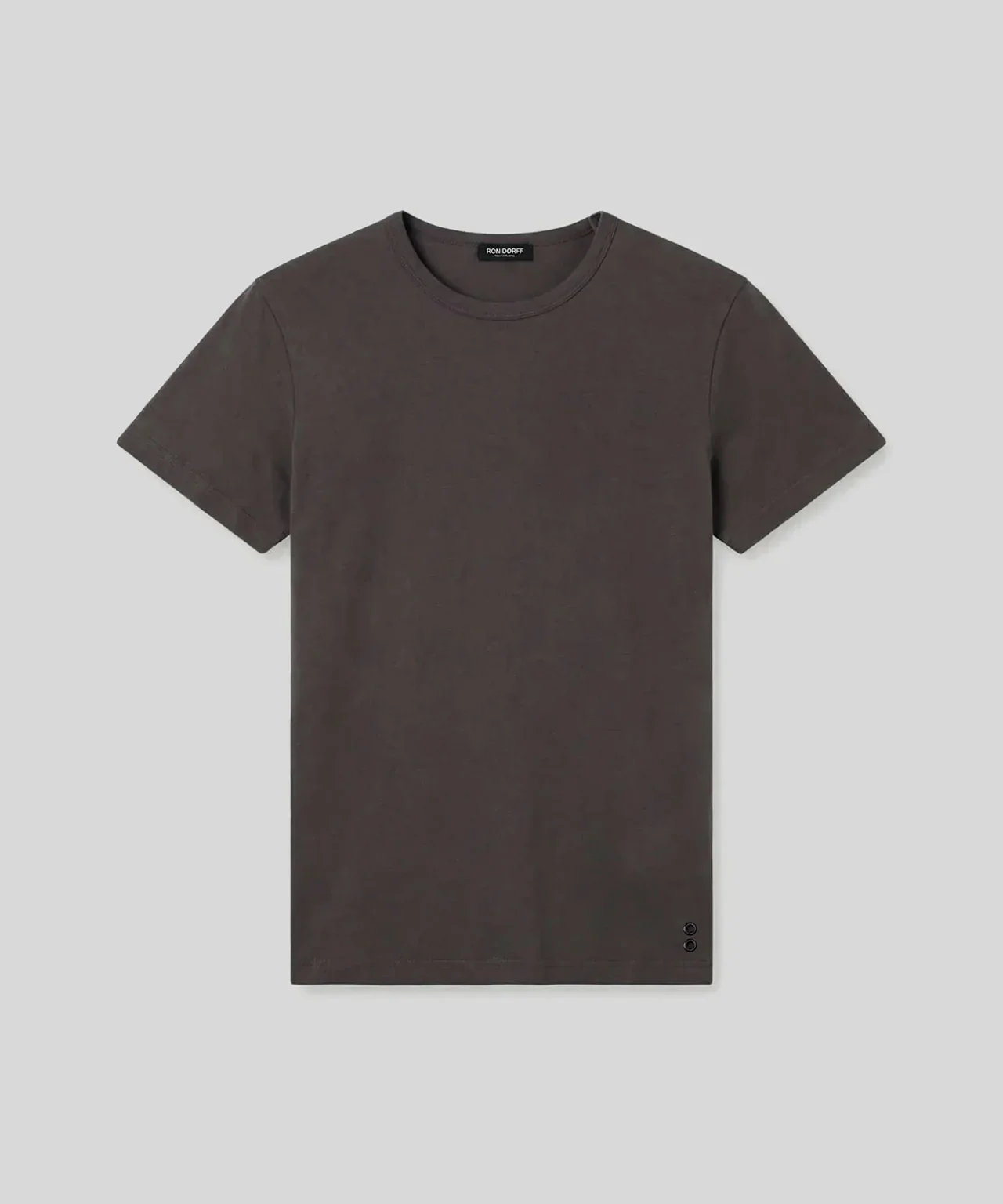 Linen T-Shirt Eyelet Edition: Espresso - Image 3