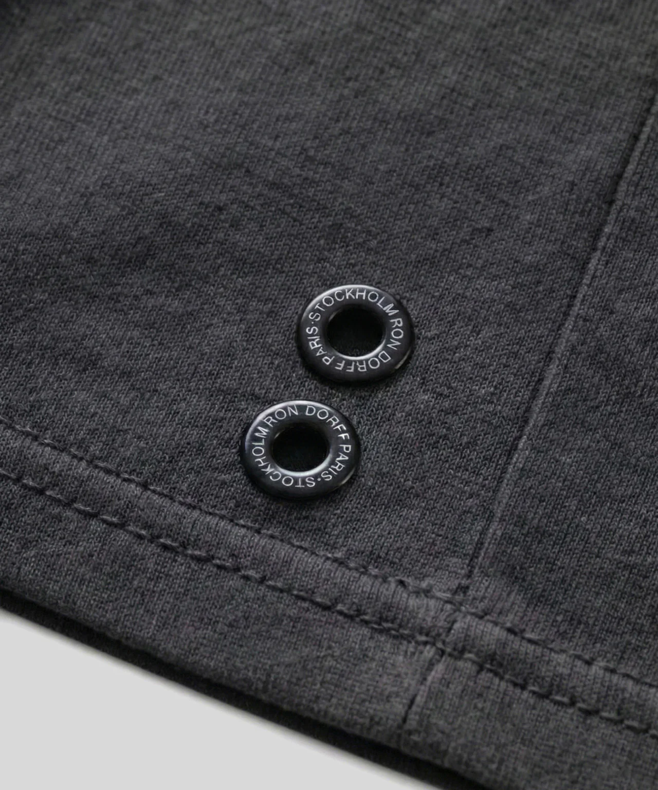 Linen T-Shirt Eyelet Edition: Espresso - Image 4