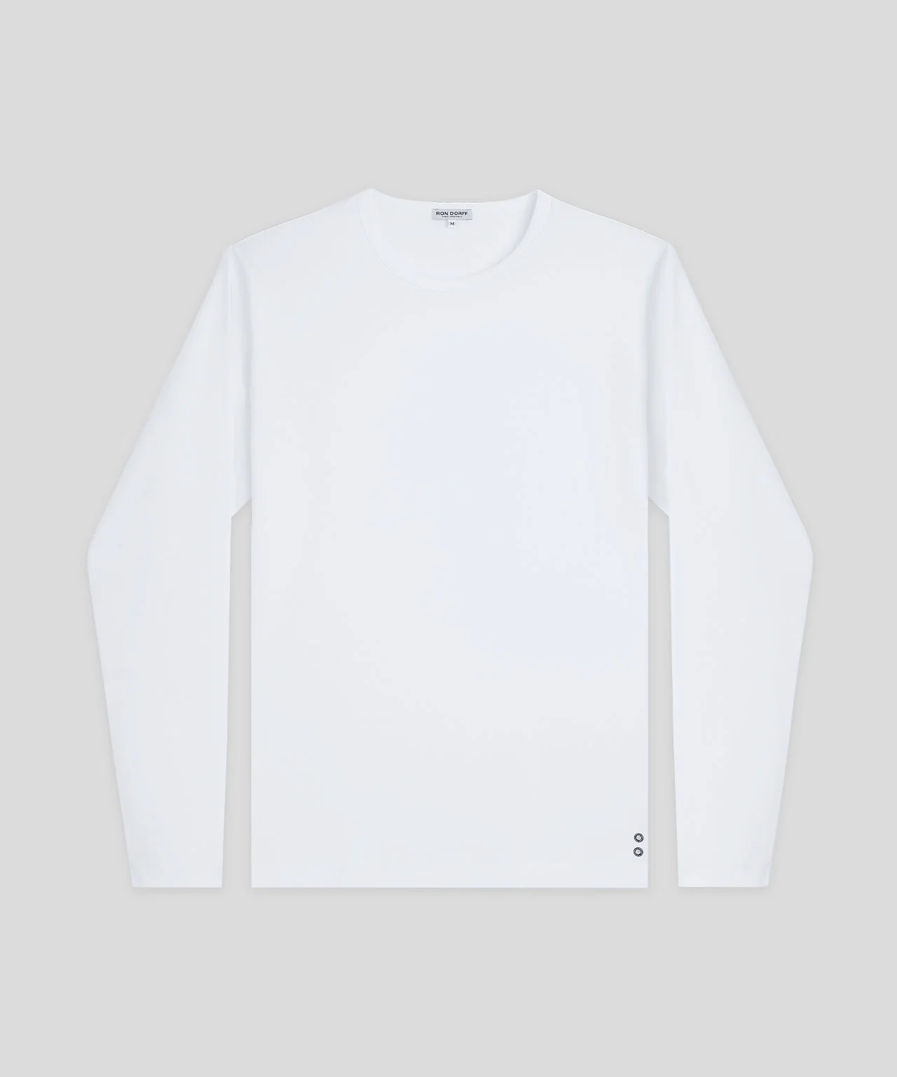Long Sleeve T-Shirt Eyelet Edition: White - Image 3