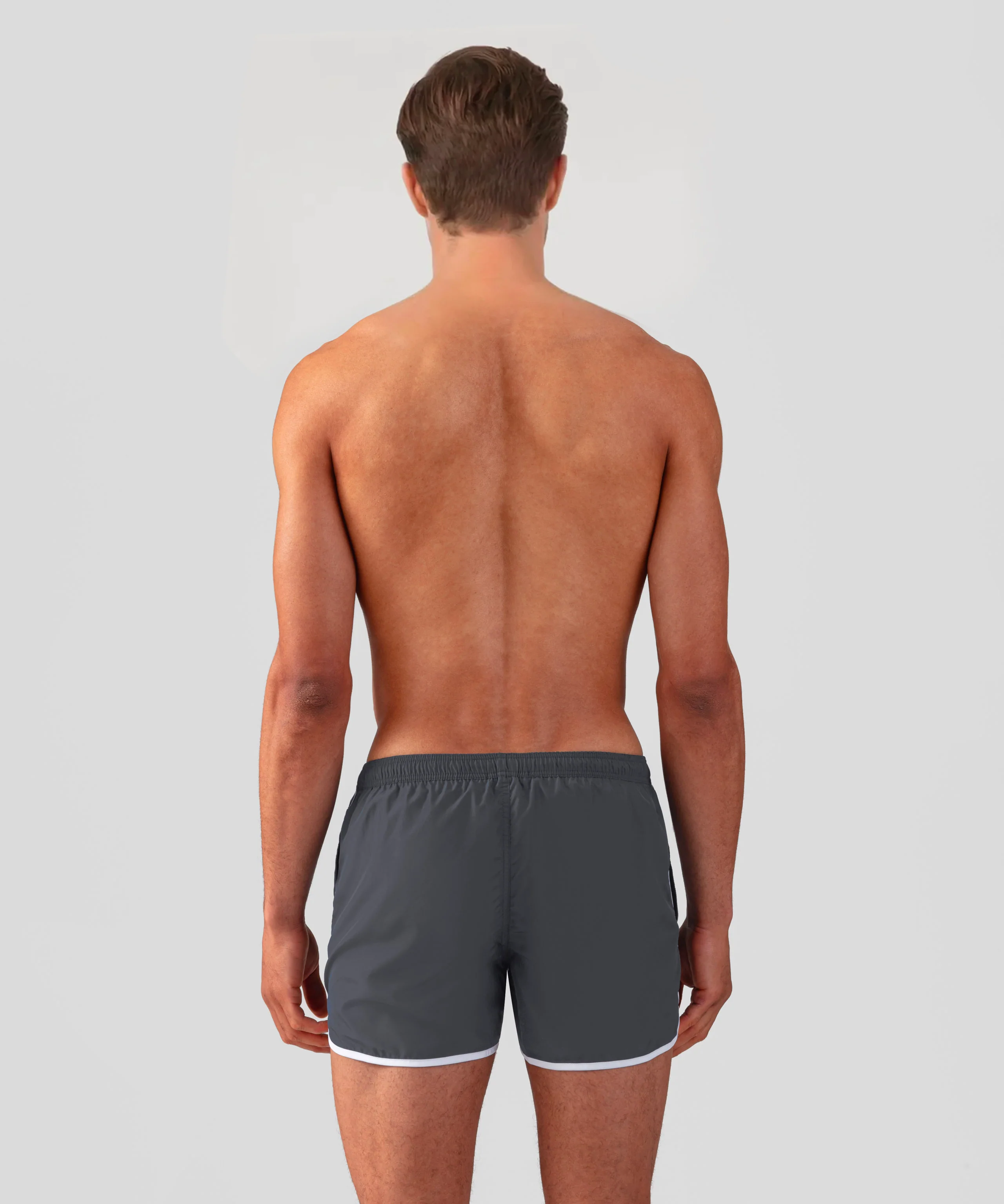 Marathon Swim Shorts: Lava Grey - Image 3