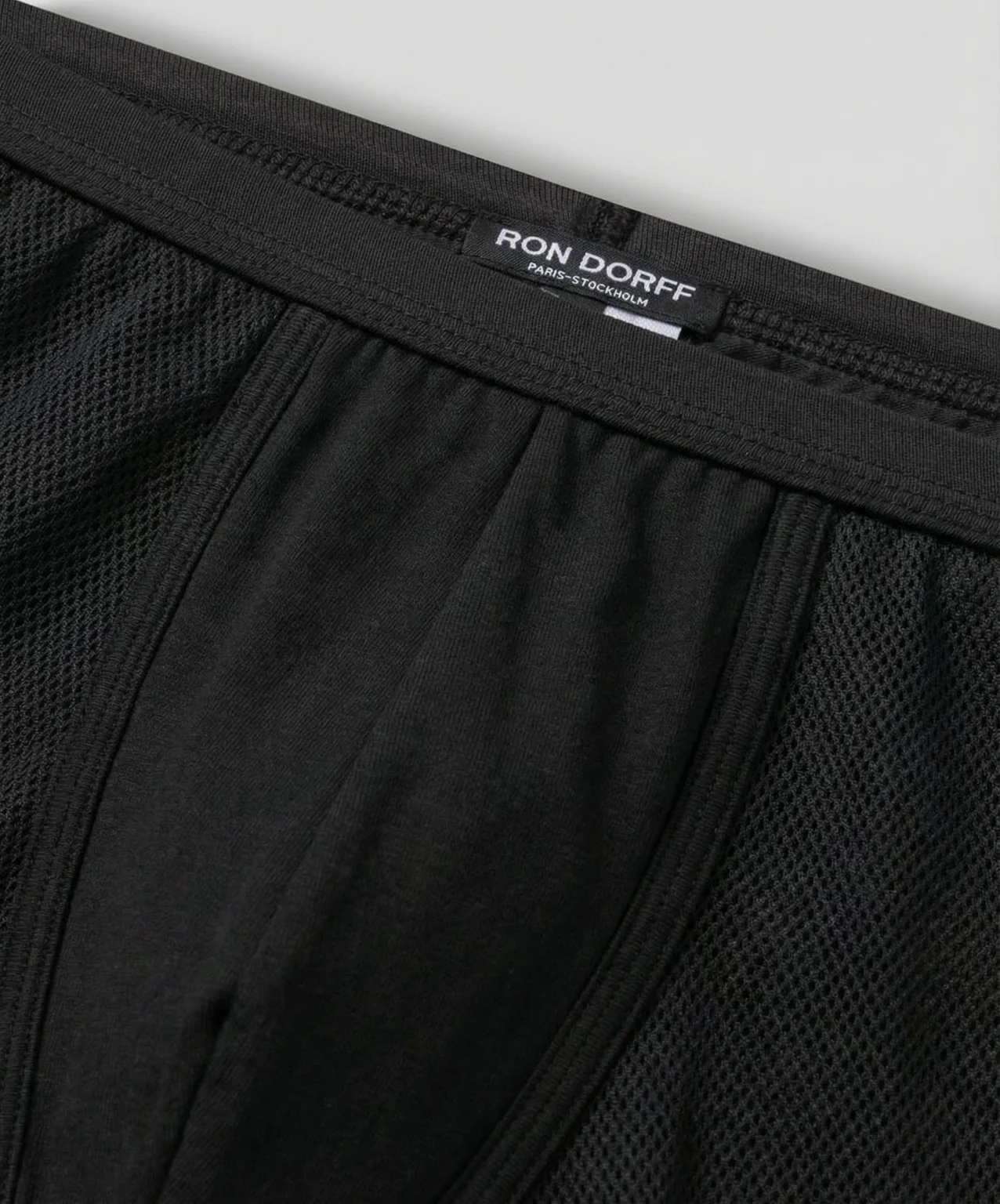 Mesh Boxer Briefs: Black - Image 4