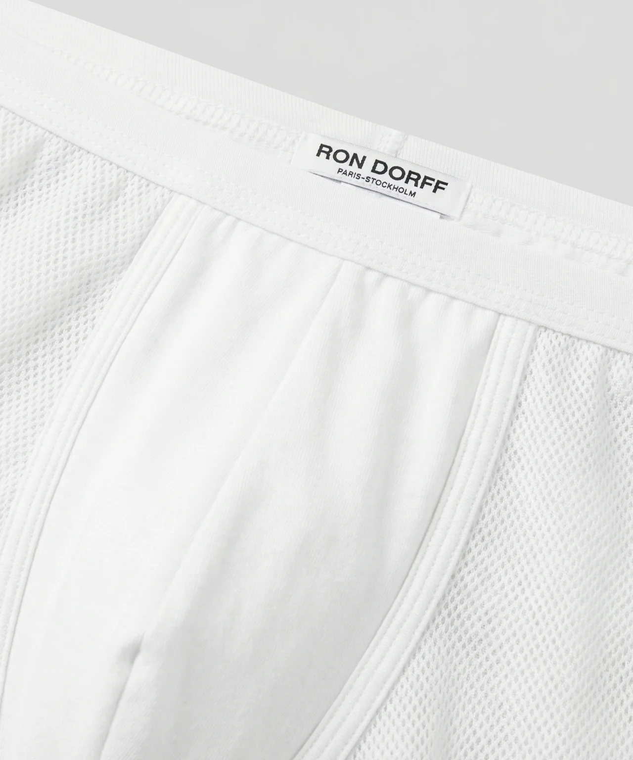 Mesh Boxer Briefs: White - Image 4