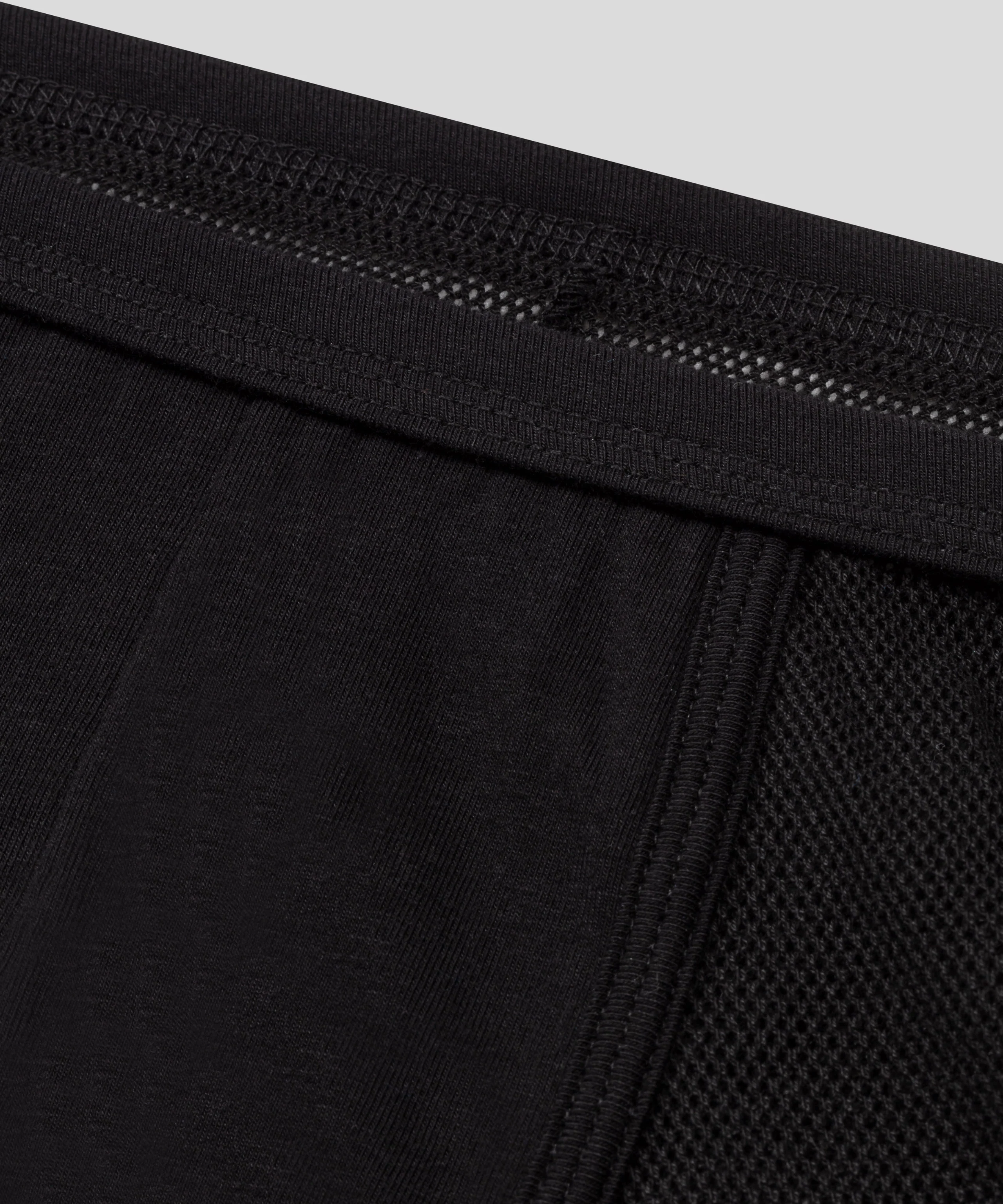 Mesh Marathon Boxer Briefs: Black - Image 5