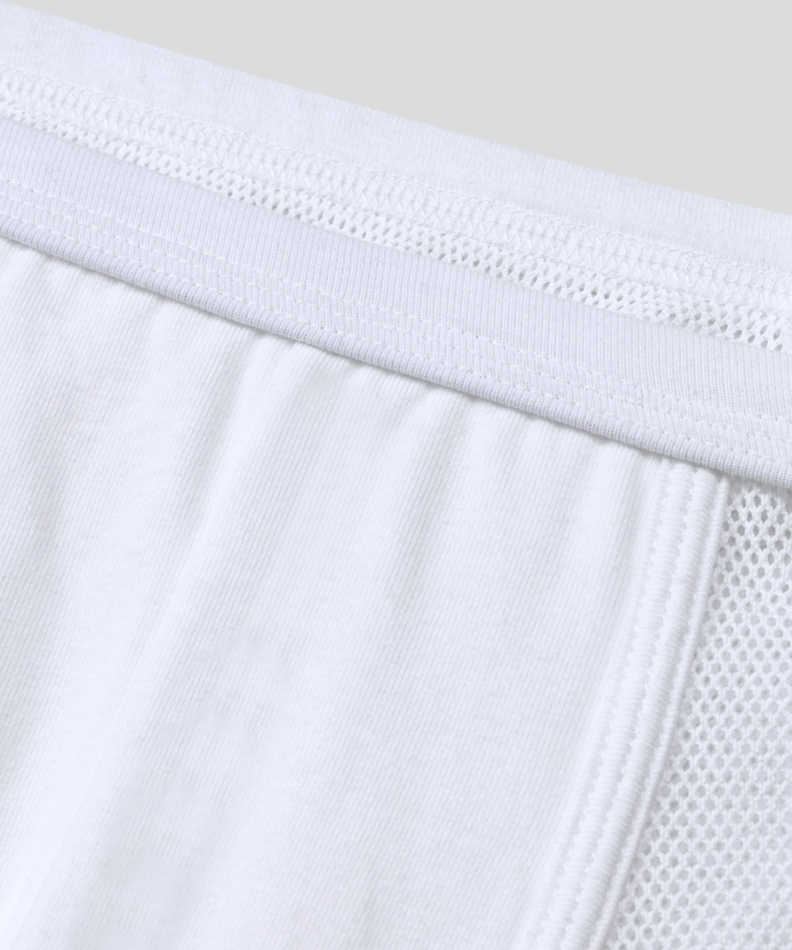 Mesh Marathon Boxer Briefs: White - Image 5