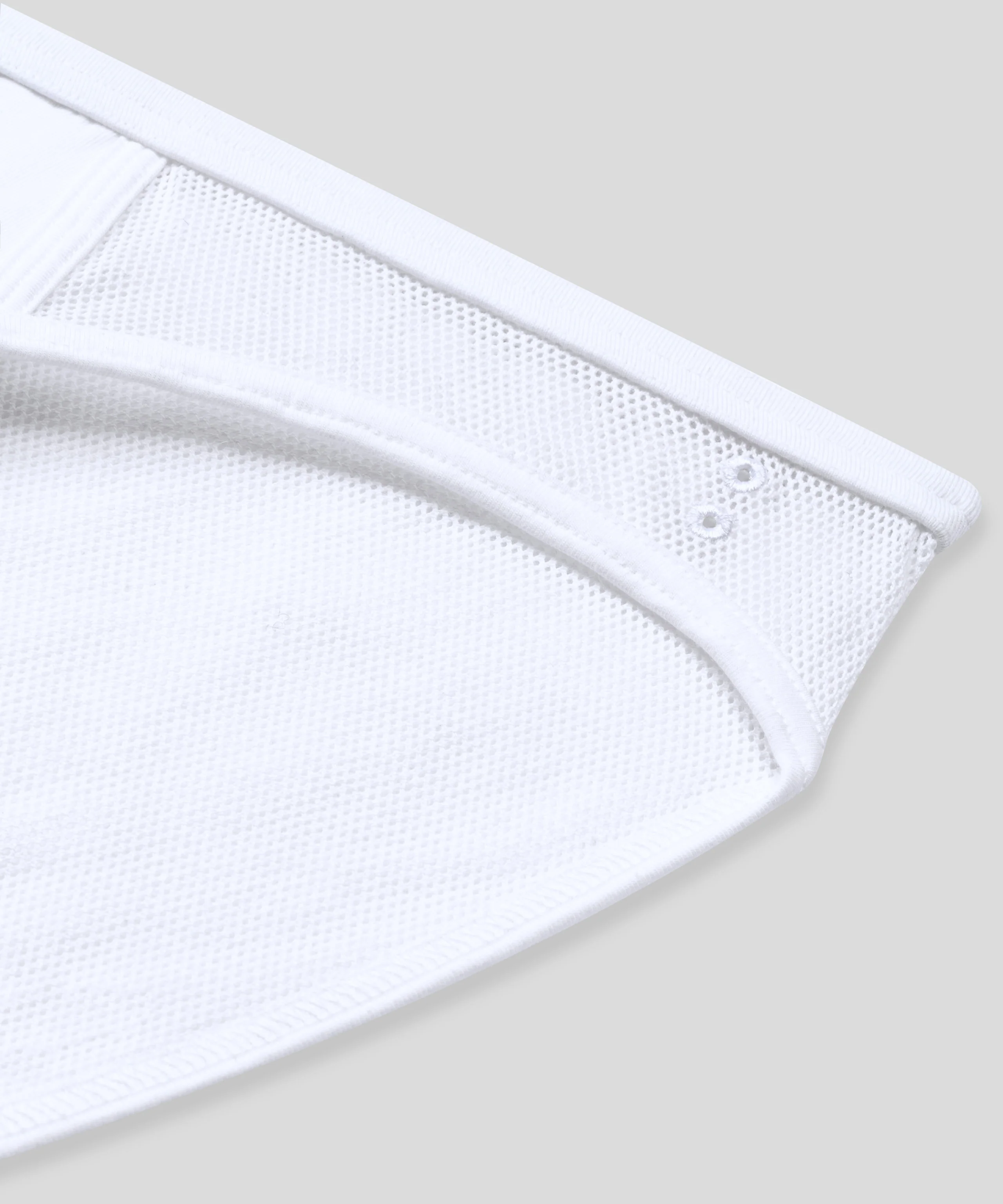 Mesh Slim Y-Front Briefs: White - Image 5