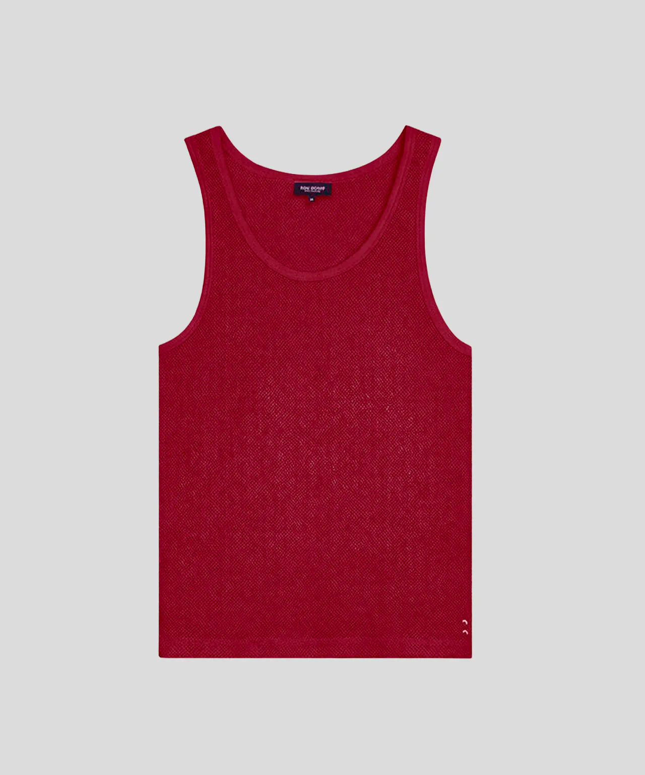 Mesh Tank Top: Red - Image 3