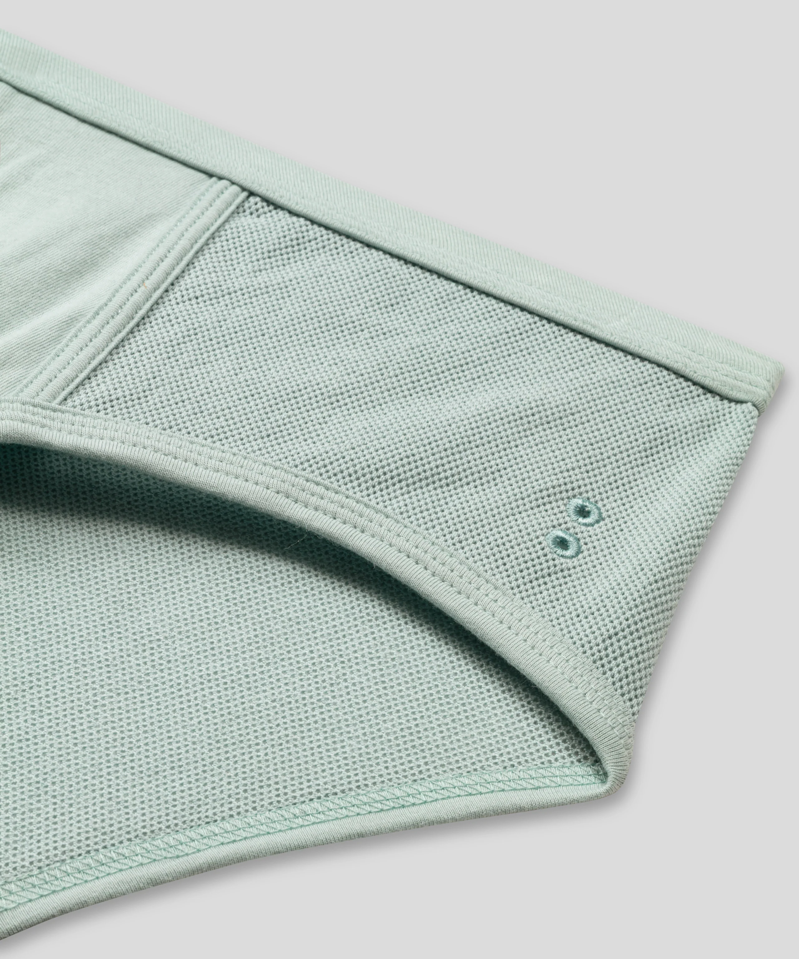 Mesh Y-Front Briefs: Gray Mist - Image 5