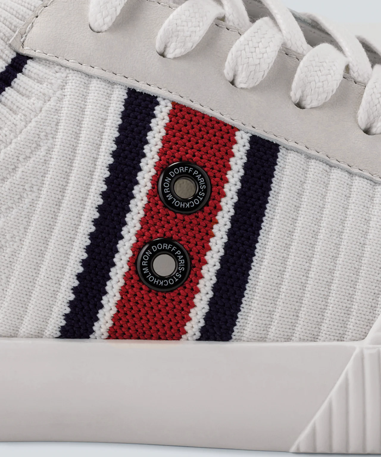 RD Knit Sneakers: Off White - Image 3