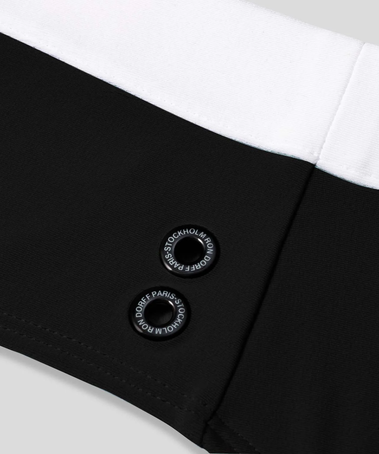 Swim Briefs w. Waistband: Black - Image 6