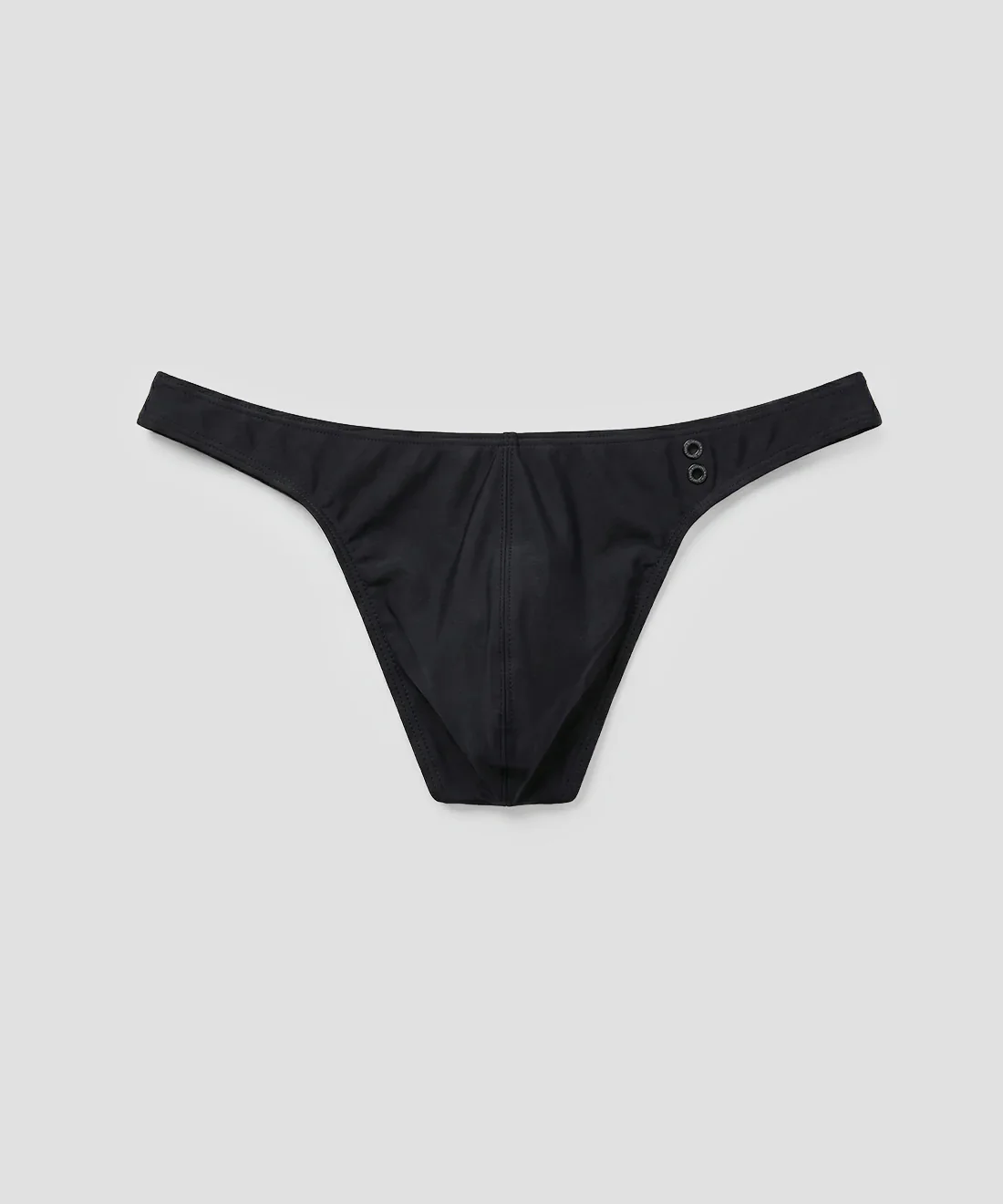 RD Thong Swimwear: Black - Image 3