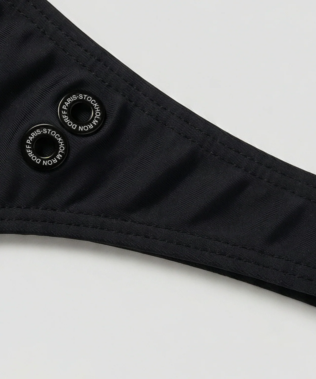 RD Thong Swimwear: Black - Image 5