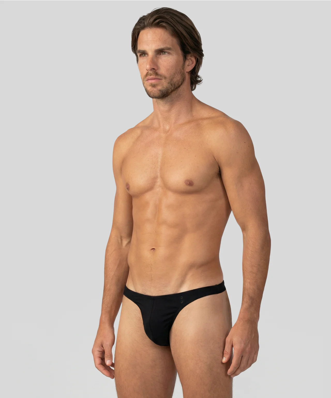 RD Thong Underwear: Black - Image 2