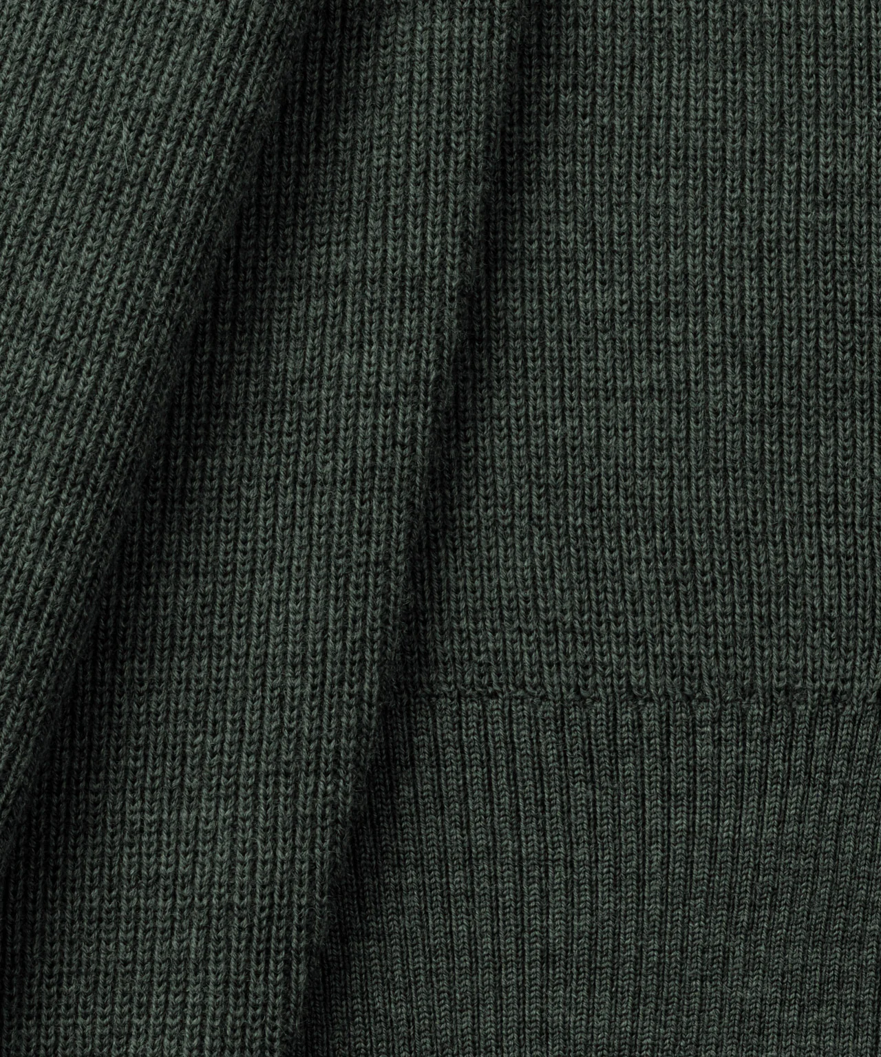 Ribbed Wool Pants: Dark Khaki - Image 5