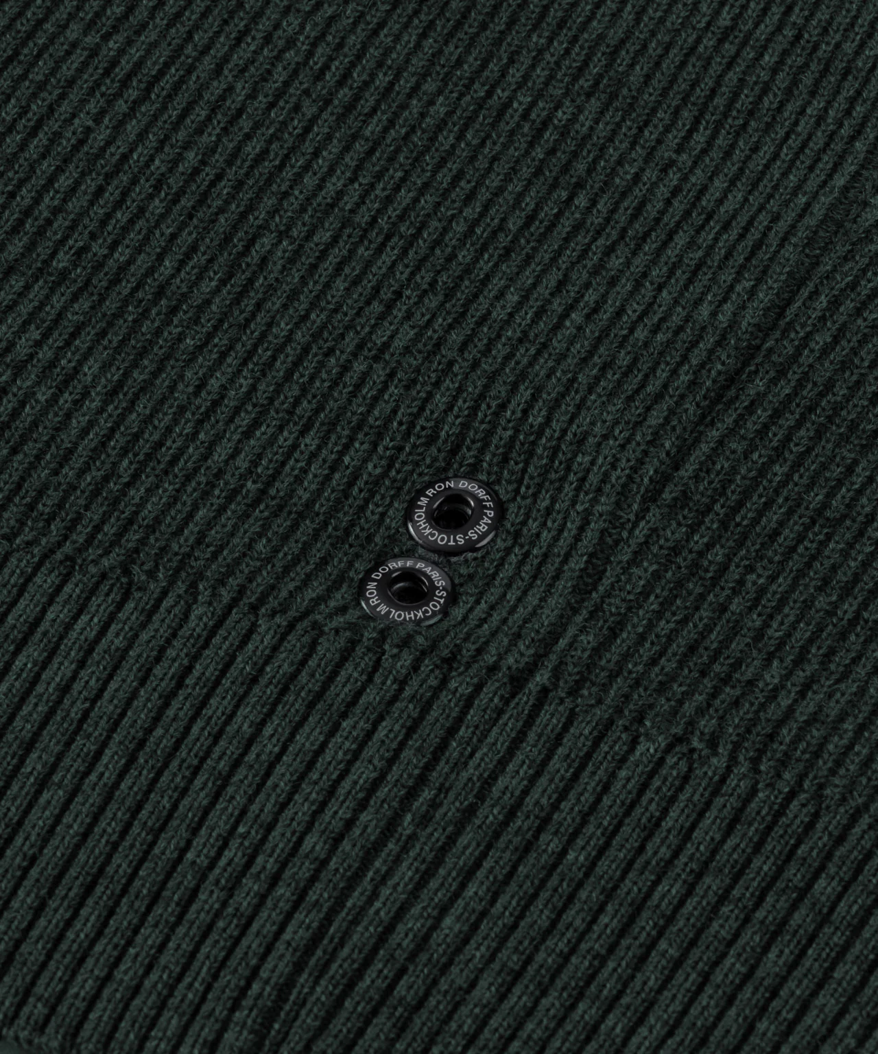 Ribbed Wool Sweater: Dark Khaki - Image 5