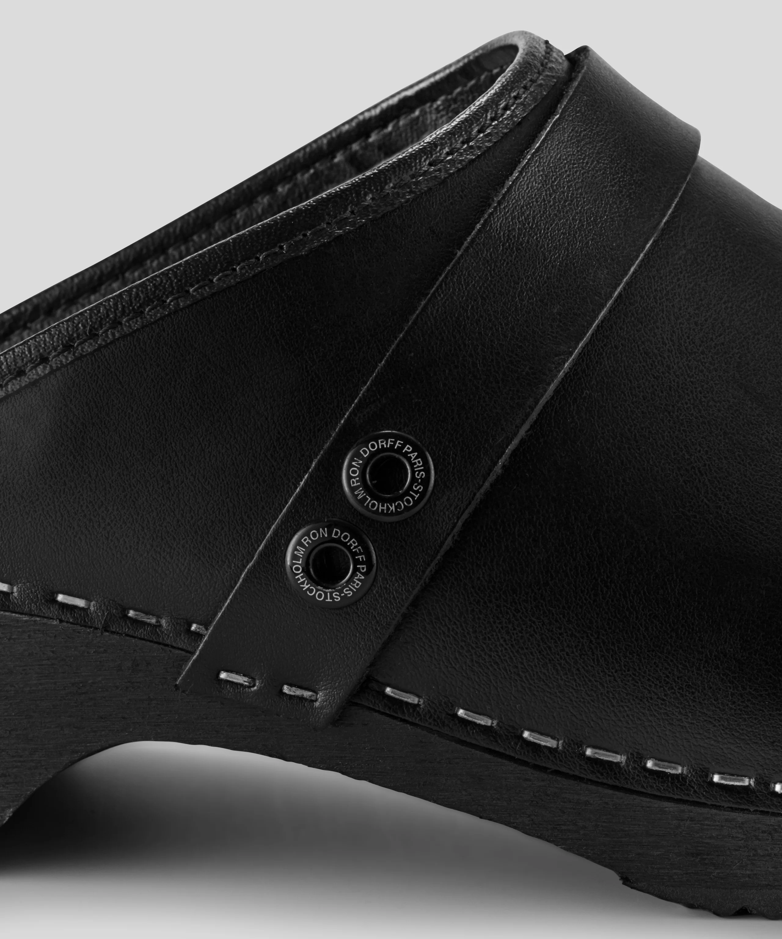 Träskor - Swedish Clogs: Black - Image 3