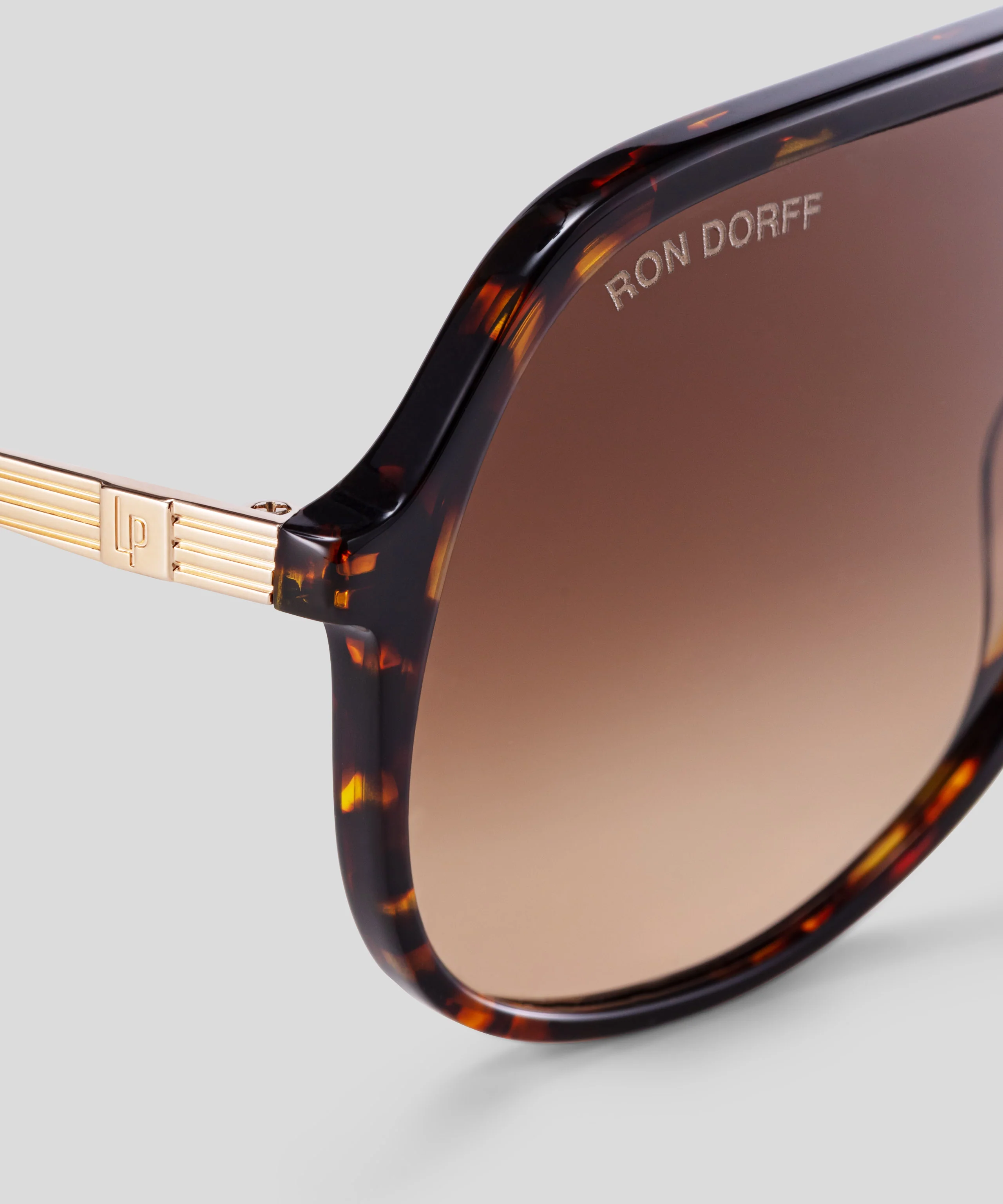 RON DORFF x L'Écurie Paris | Le Mirage Sunglasses : Mogador Tortoise - Image 6
