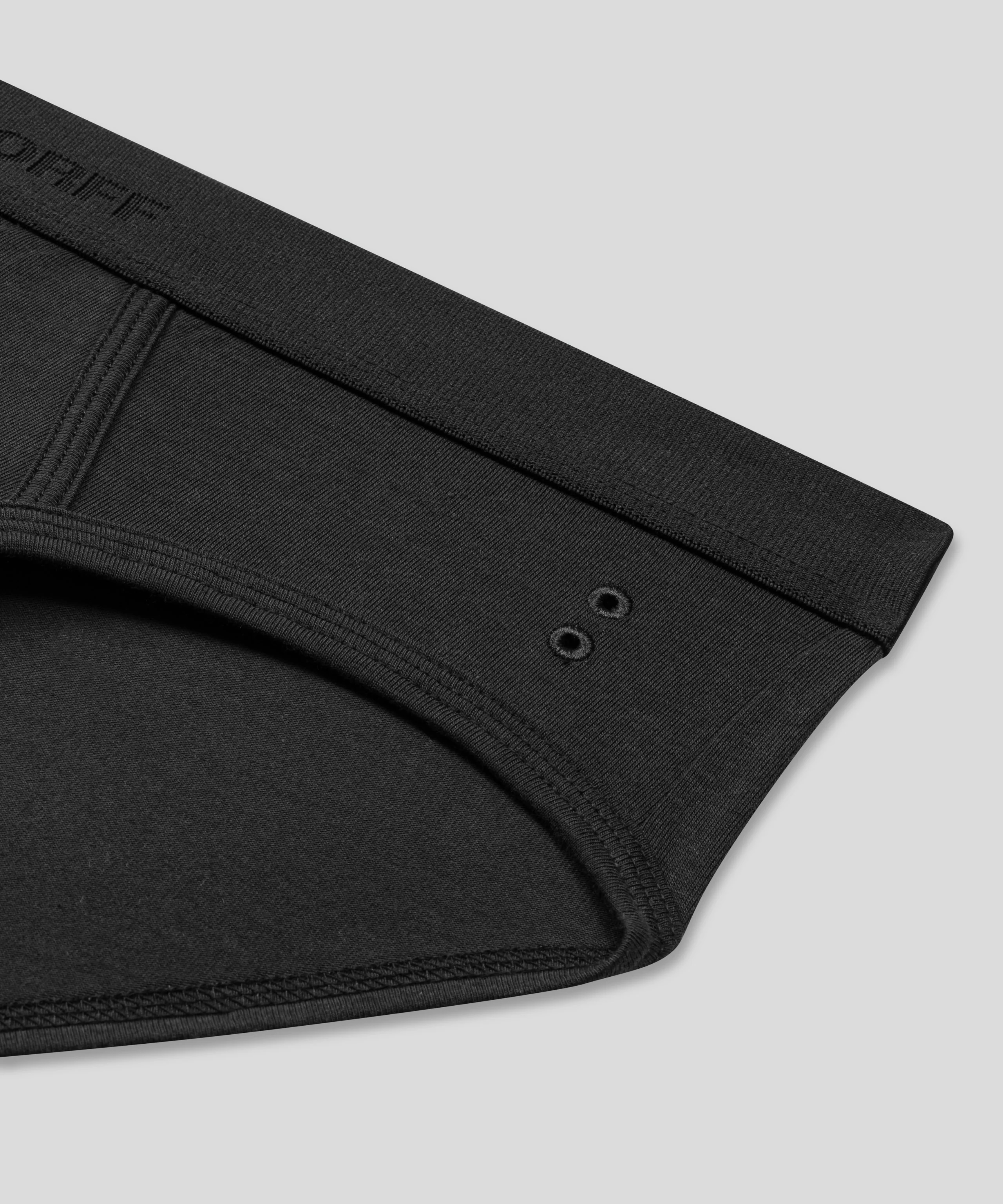 RON DORFF Y-Front Briefs: Black - Image 5