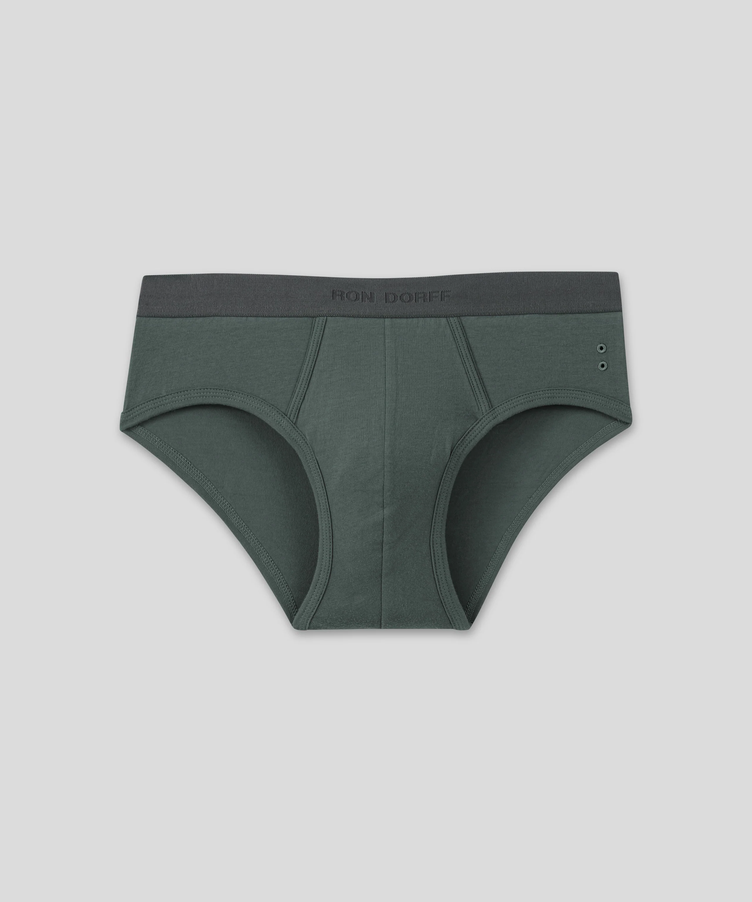 RON DORFF Y-Front Briefs: Balsam Green - Image 3