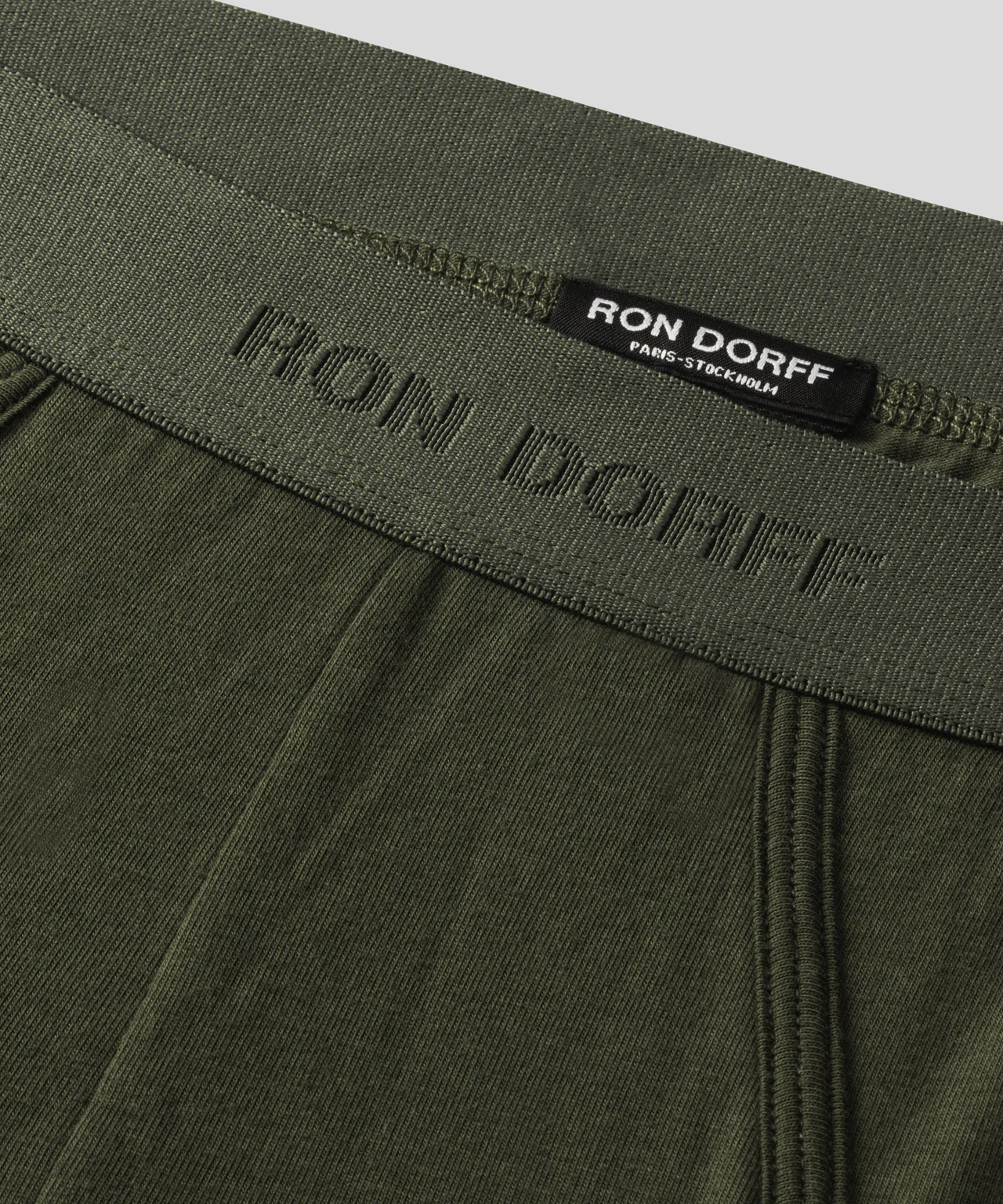 RON DORFF Y-Front Briefs: Military Green - Image 4