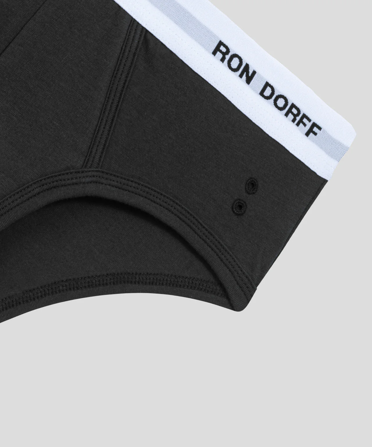 RON DORFF Y-Front Briefs Kit: Black - Image 5