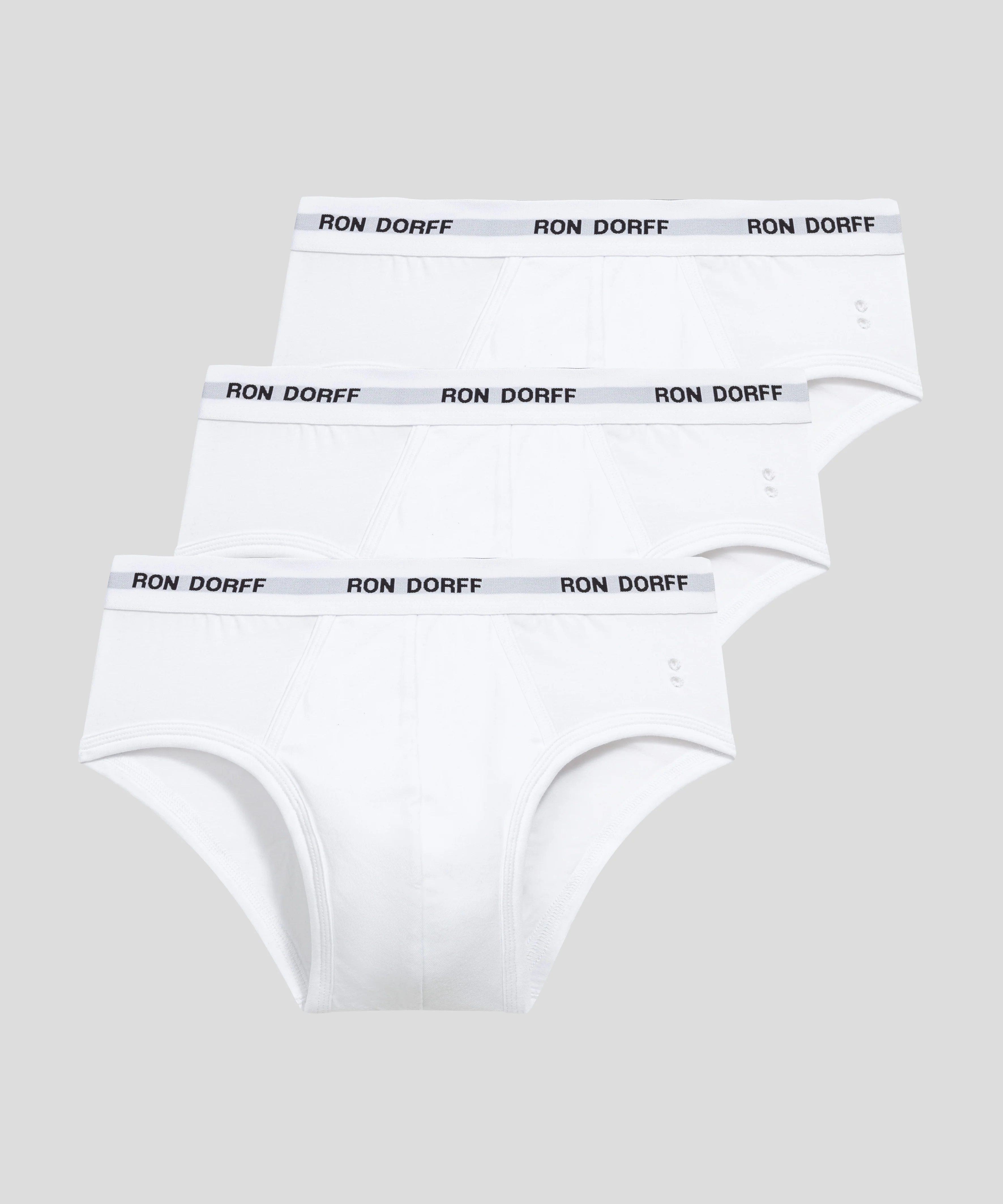 RON DORFF Y-Front Briefs Kit: White - Image 4