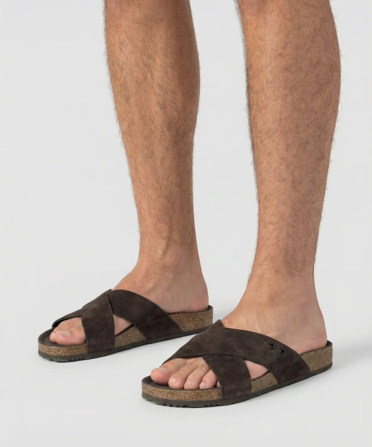 RD Leather Sandals: Espresso - Image 2
