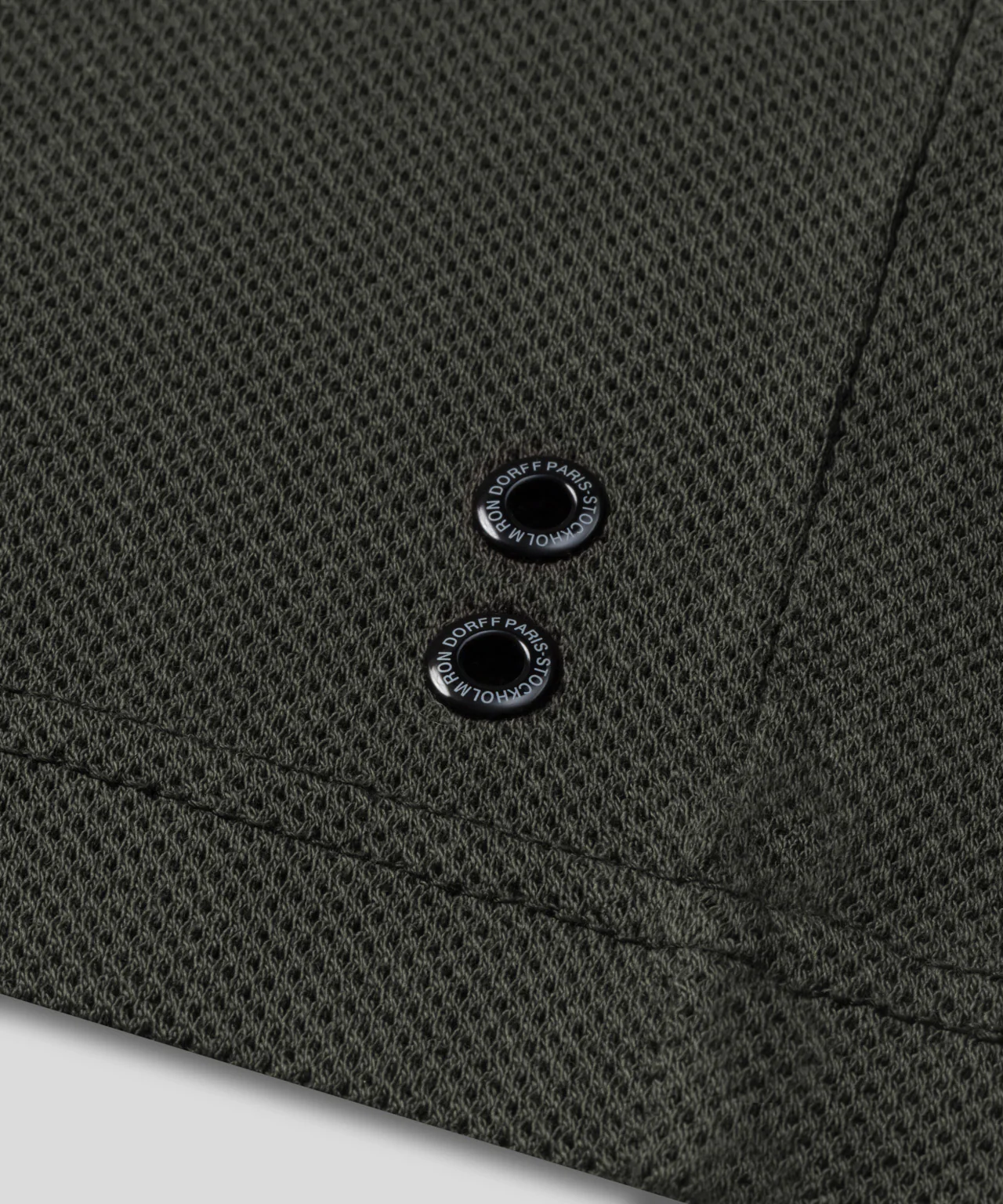 Mesh Sleeveless T-Shirt: Dark Khaki - Image 5