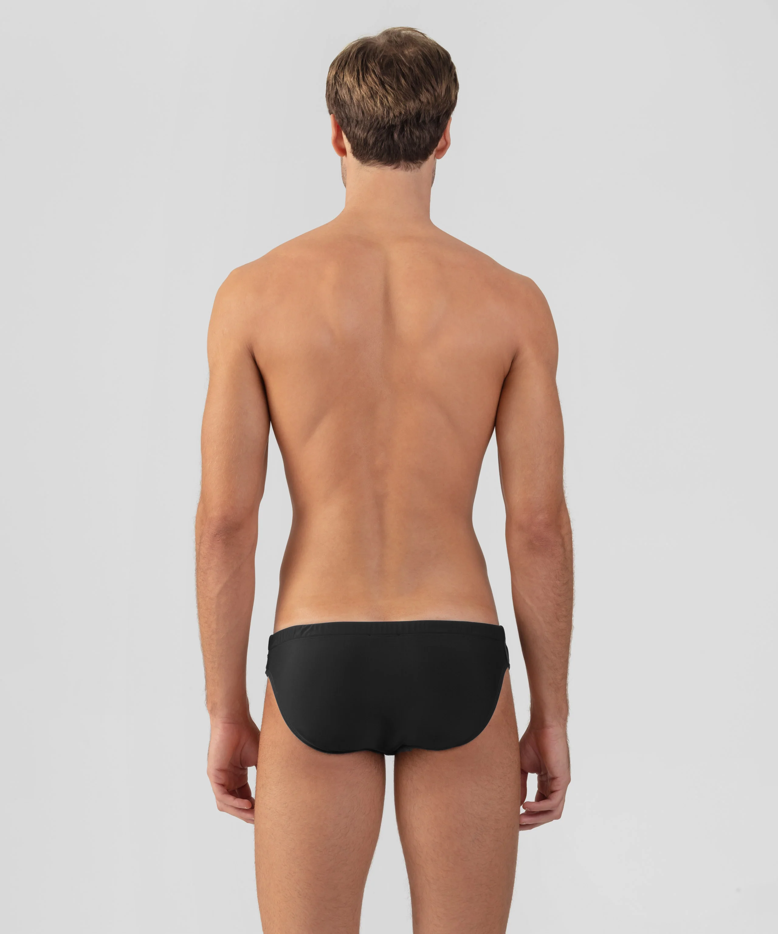 Slim Swim Briefs: Black - Image 3