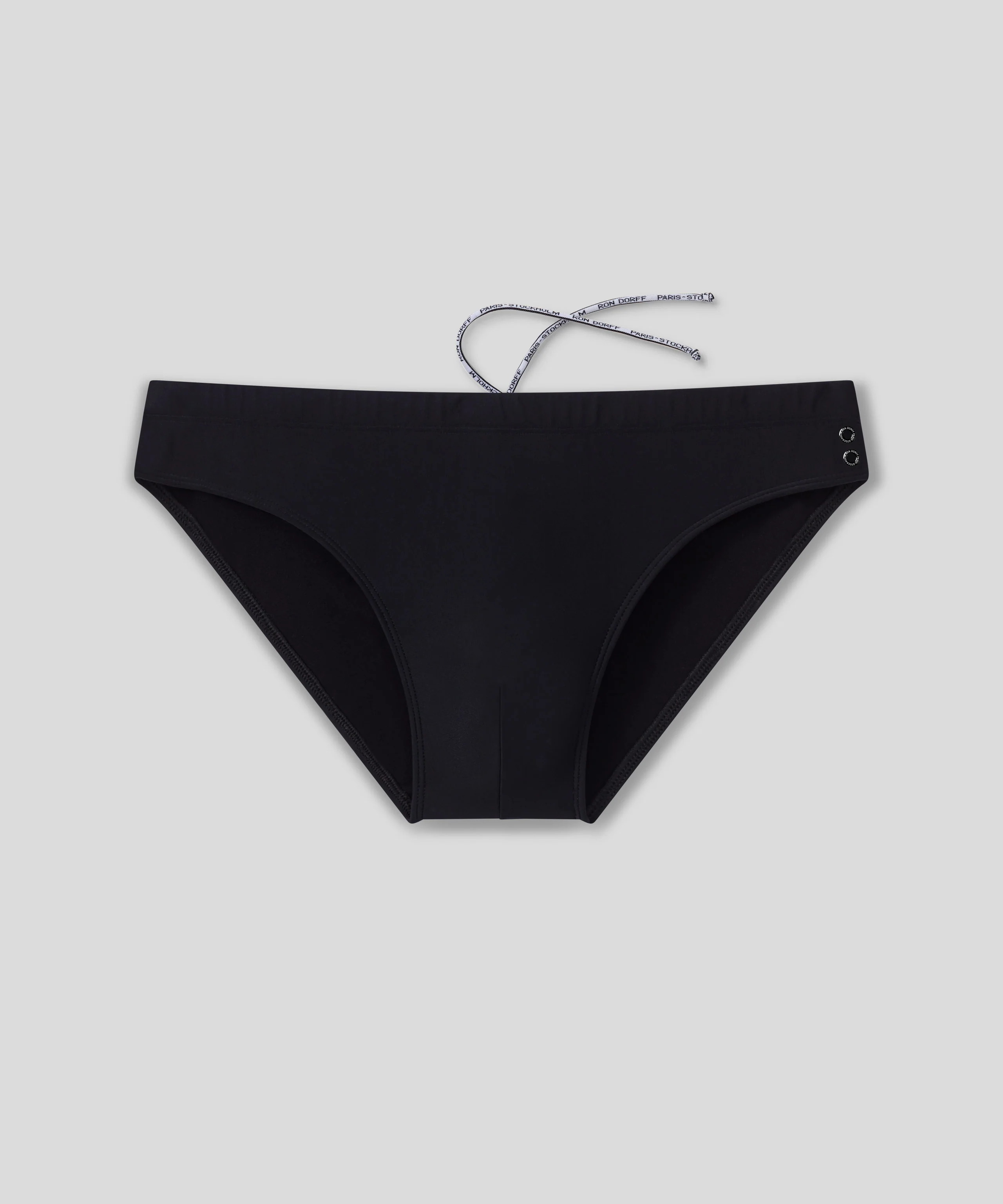 Slim Swim Briefs: Black - Image 4