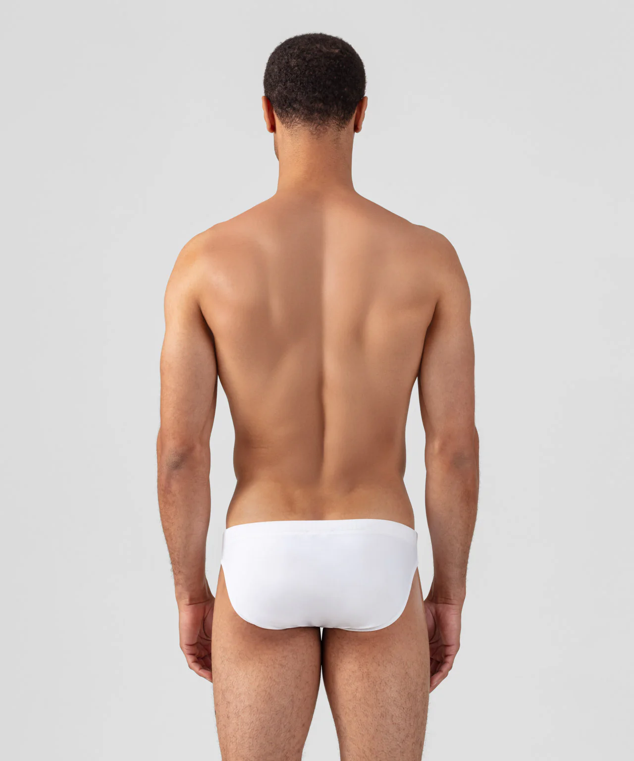 Slim Swim Briefs: White - Image 3