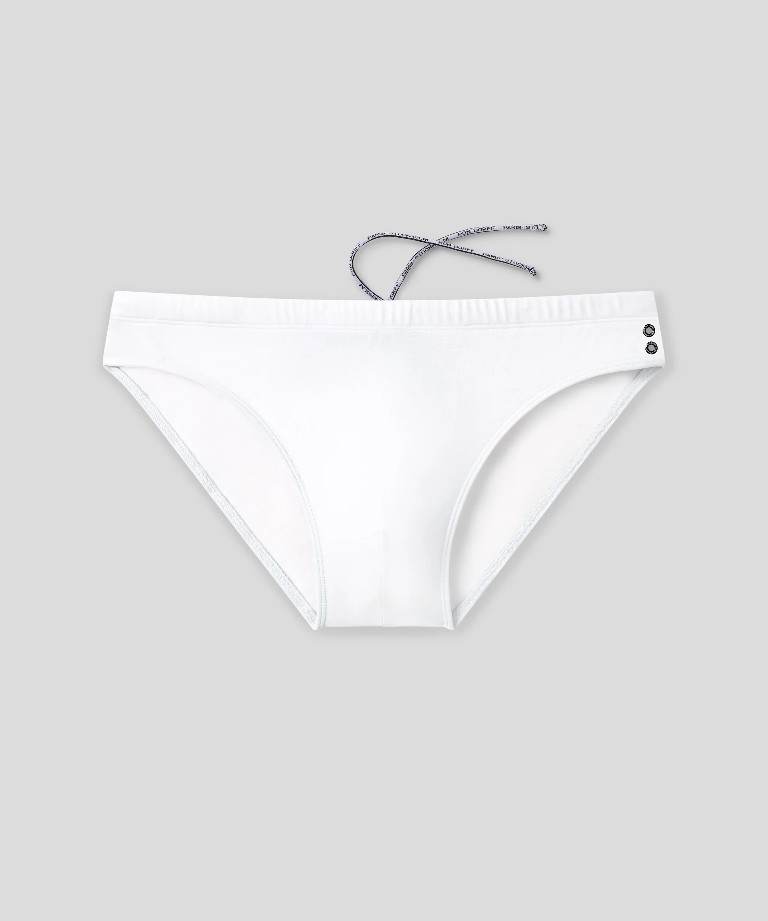 Slim Swim Briefs: White - Image 4
