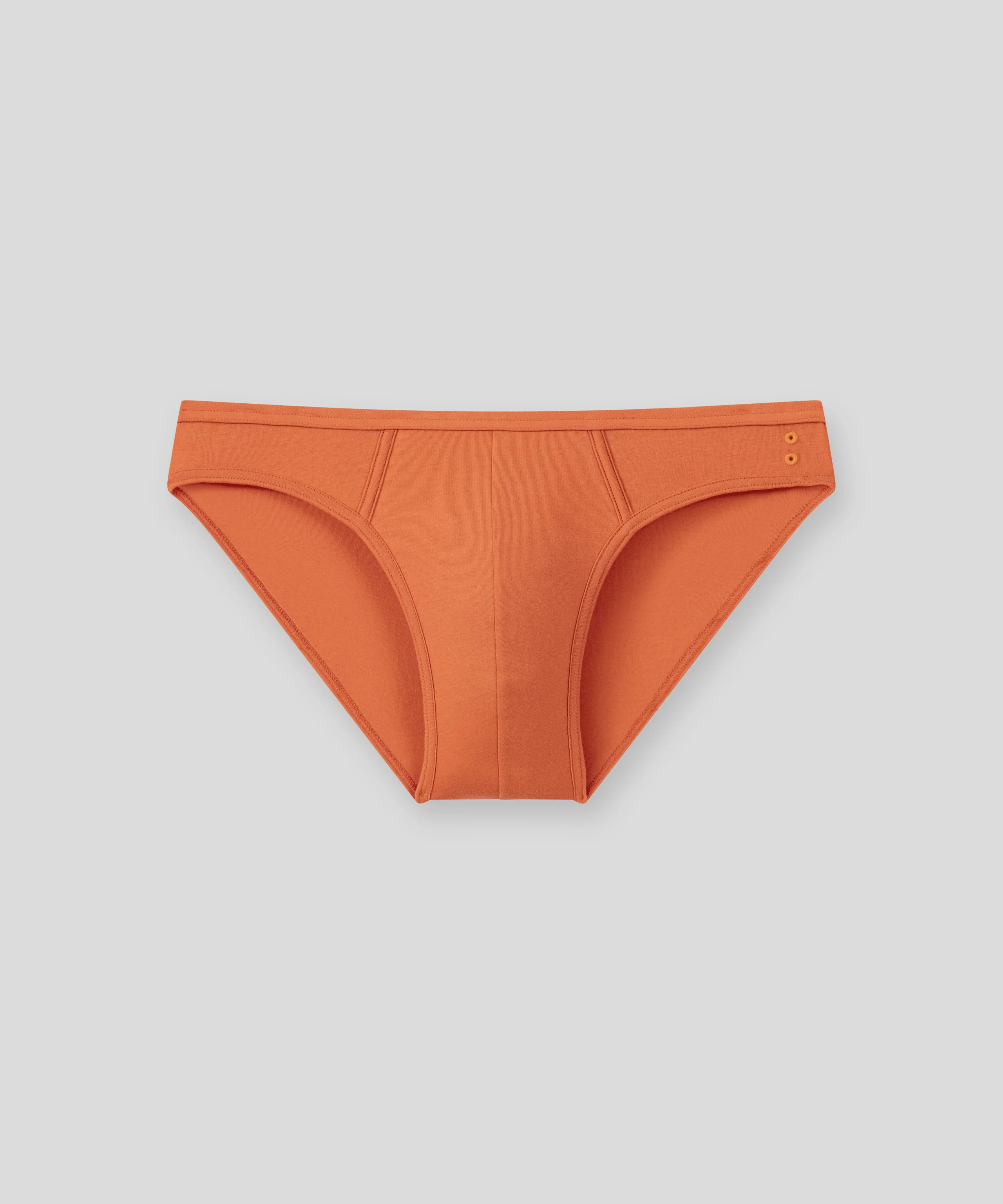 Slim Y-Front Briefs: Orange Dust - Image 3