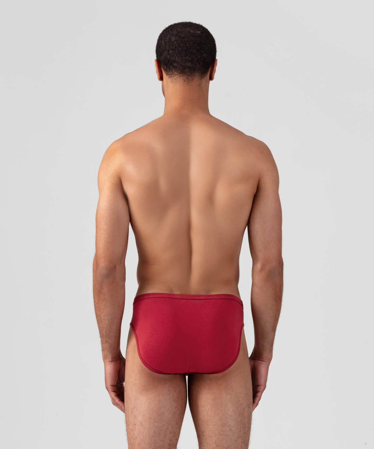 Slim Y-Front Briefs: Red - Image 2