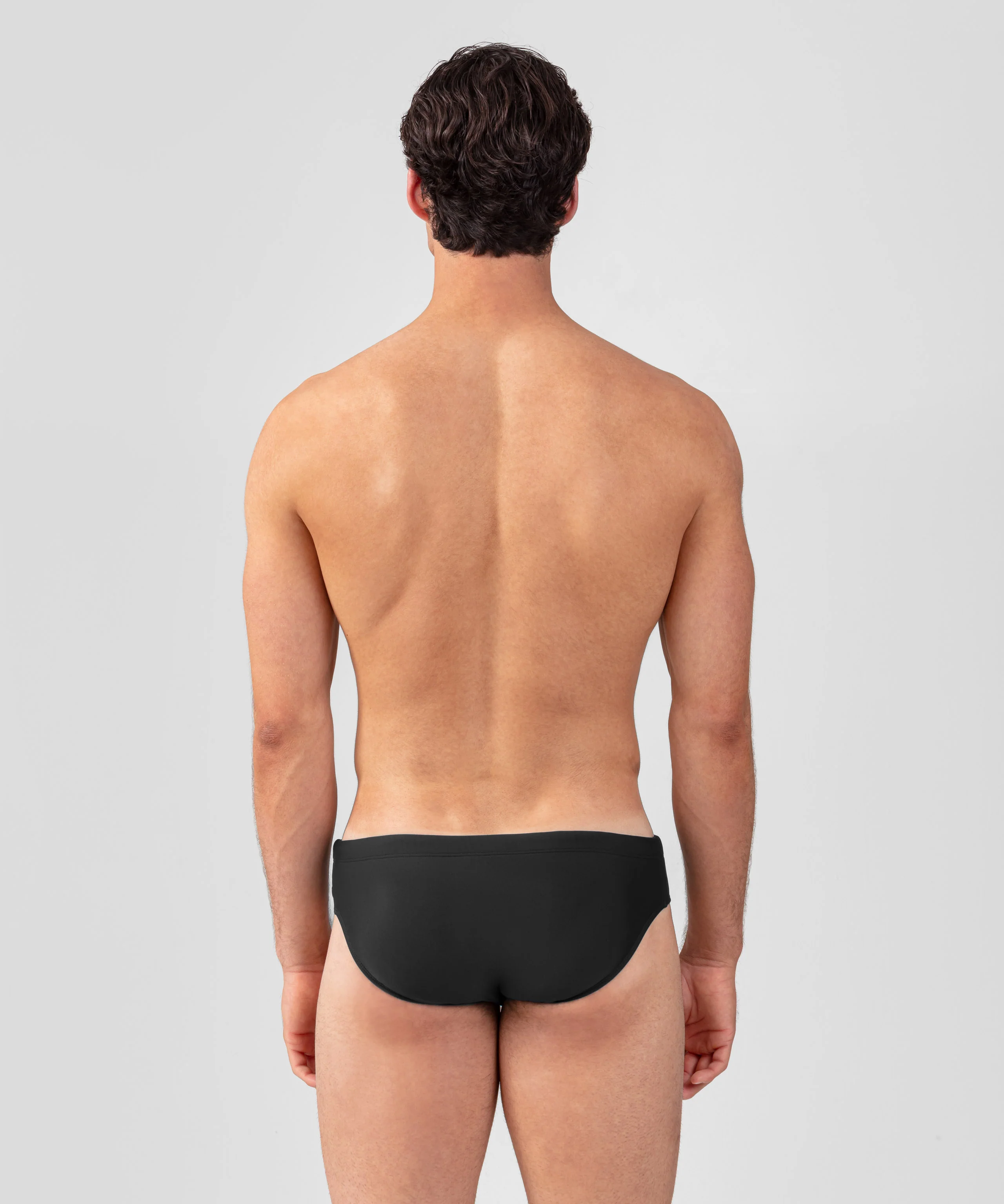 Swim Briefs: Black - Image 3